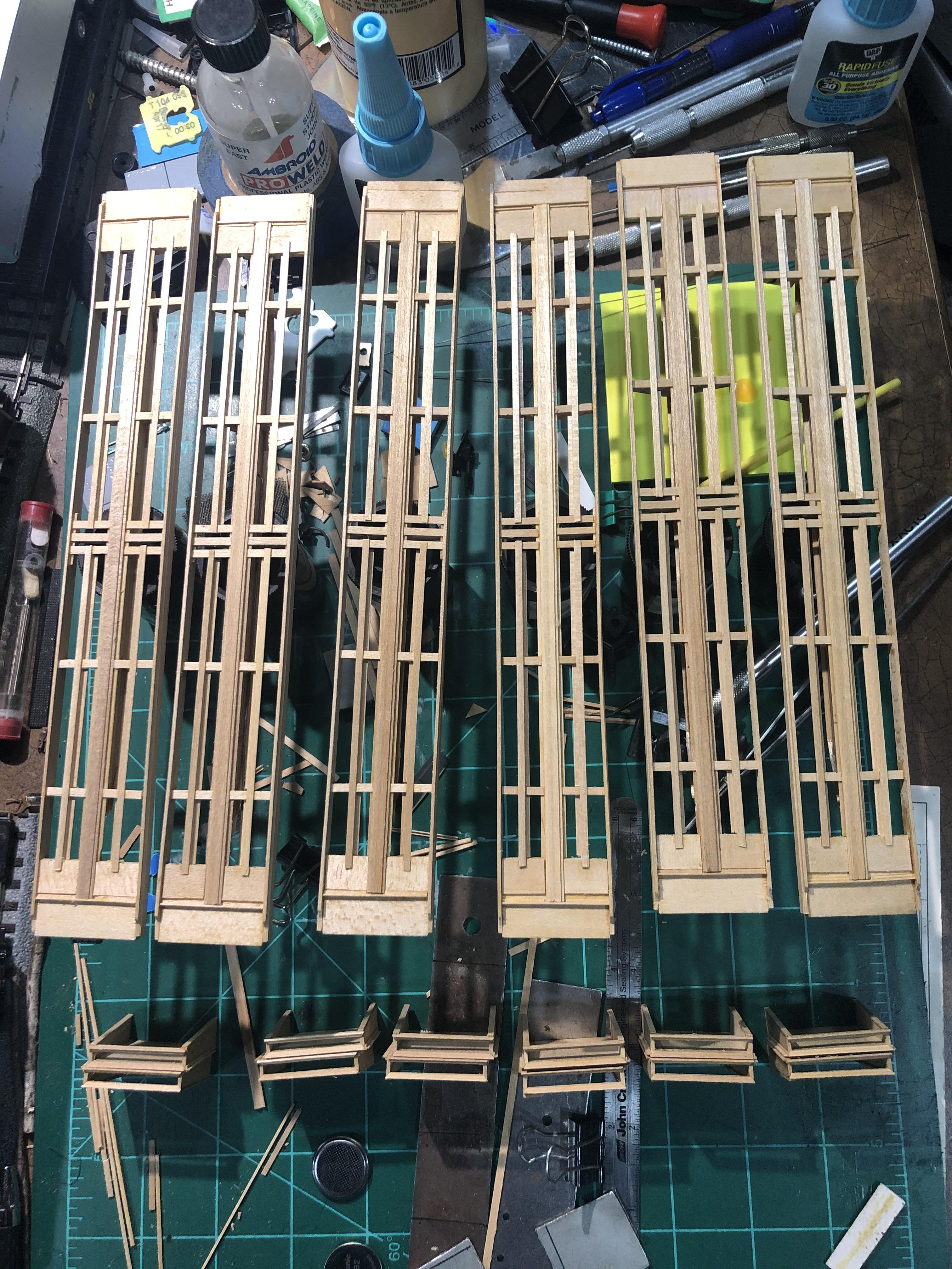 Craftsman kit build. HO scale. MEC pulpwood cars r/modeltrains