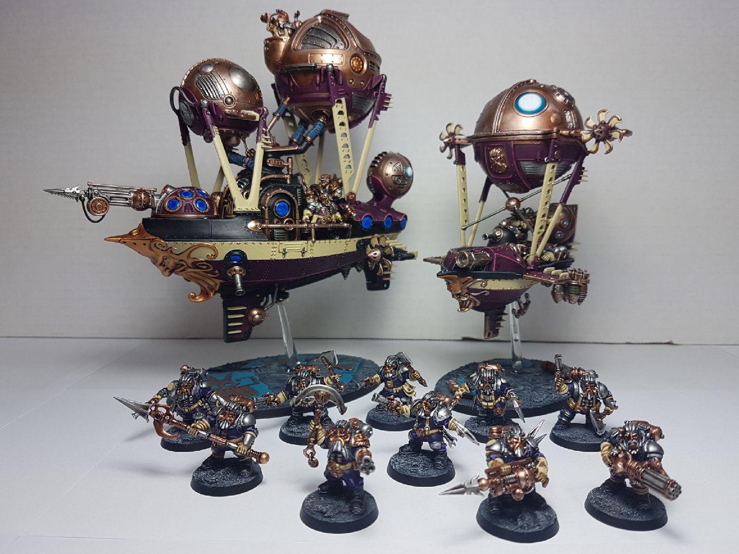 Completed some Kharadron Overlords Warhammer