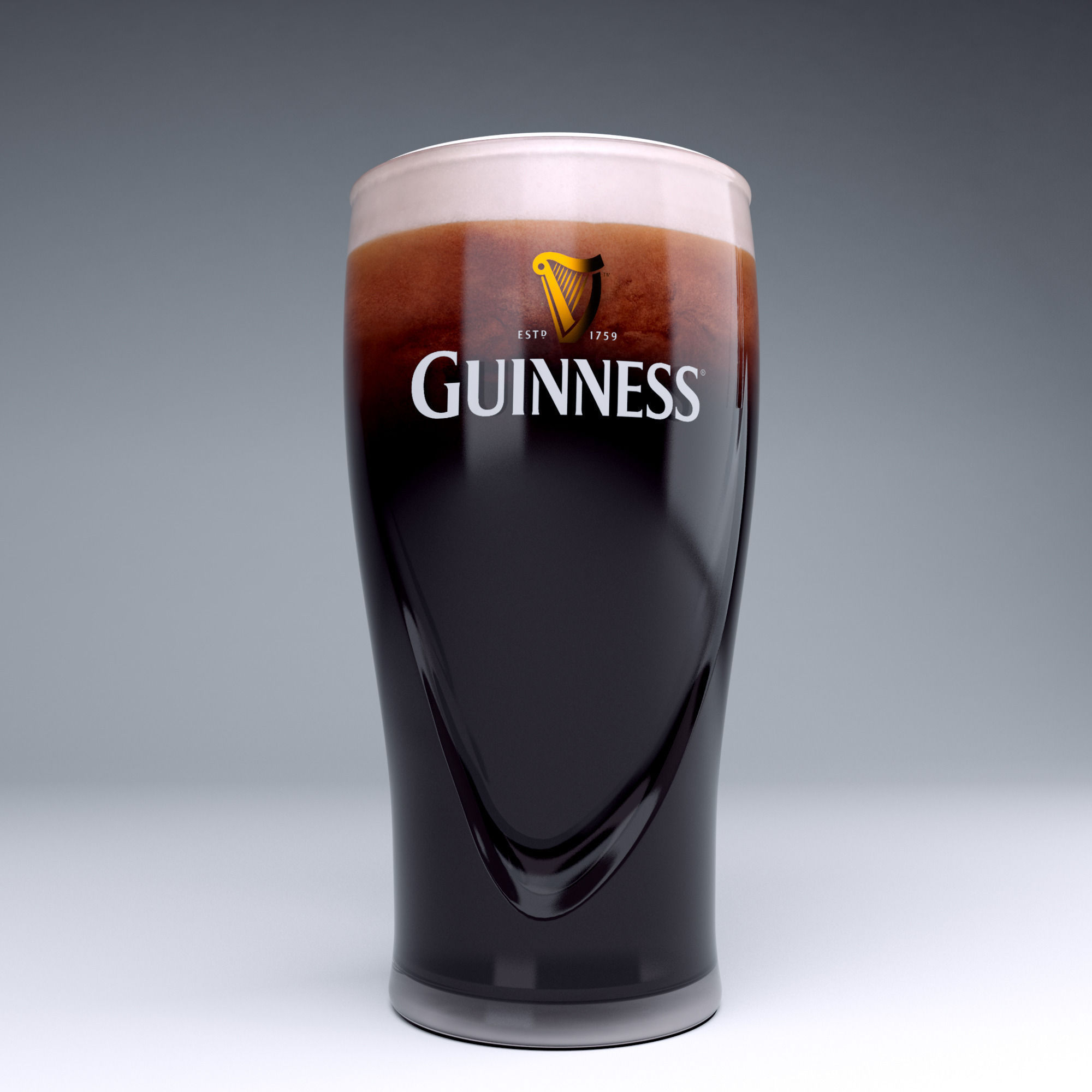 Just a hires photo of a newly poured pint r/Guinness