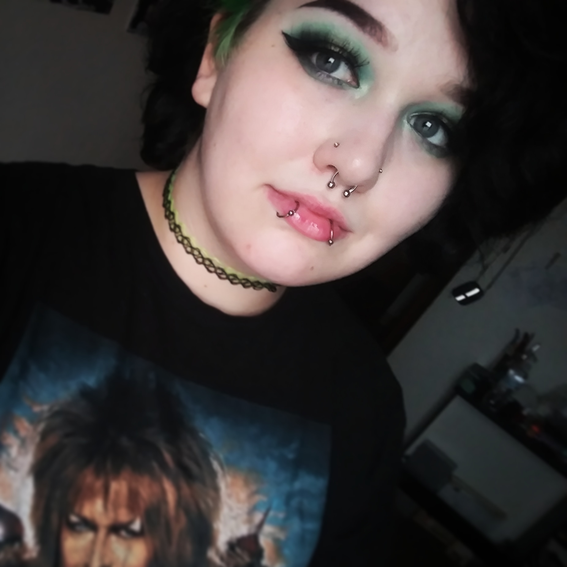 Just went and got my nostrils pierced! Hurt way less than expected. (Pierced at Body Accents by