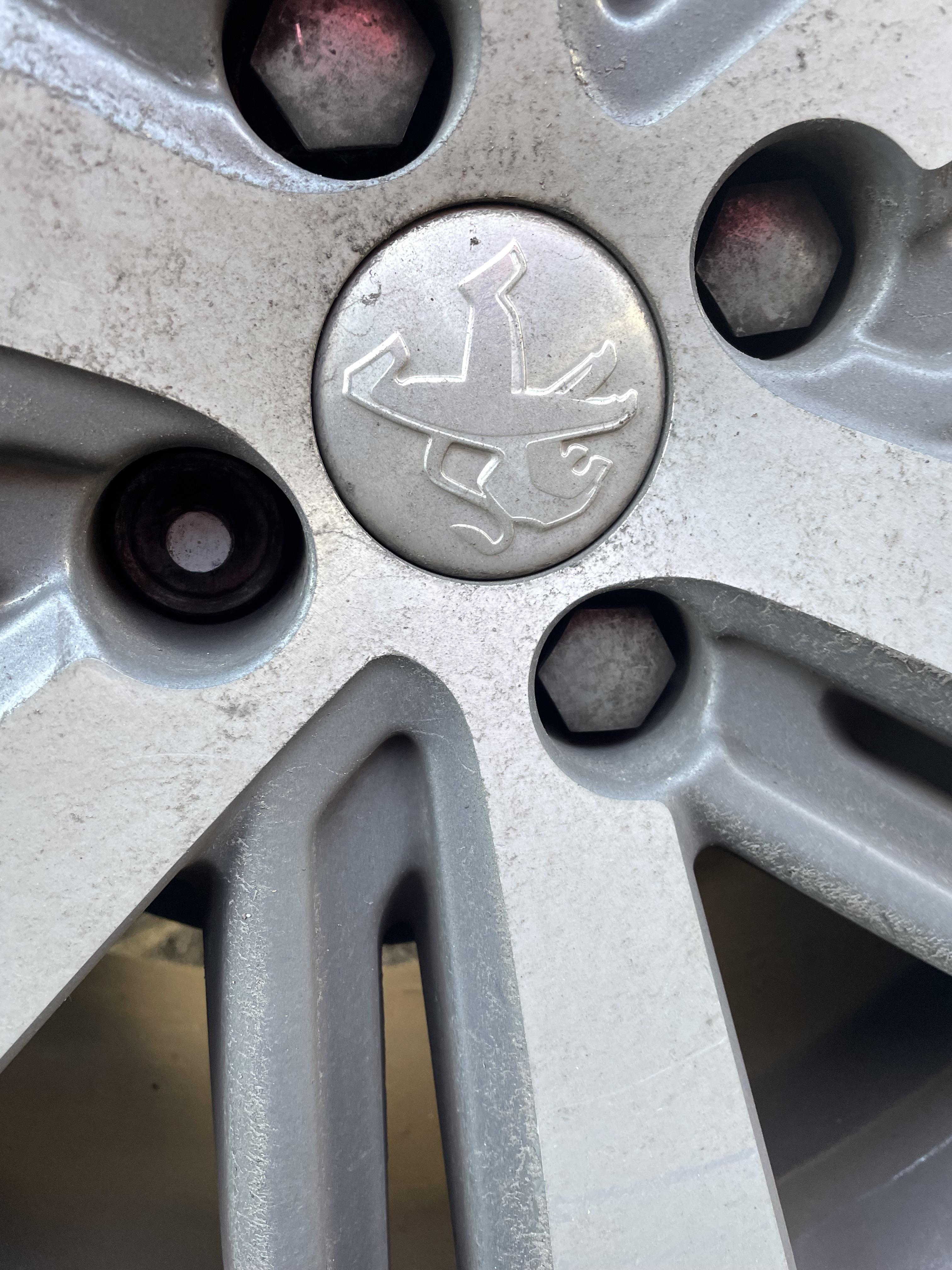 Security wheel nut sheared off. There is just a round post in the