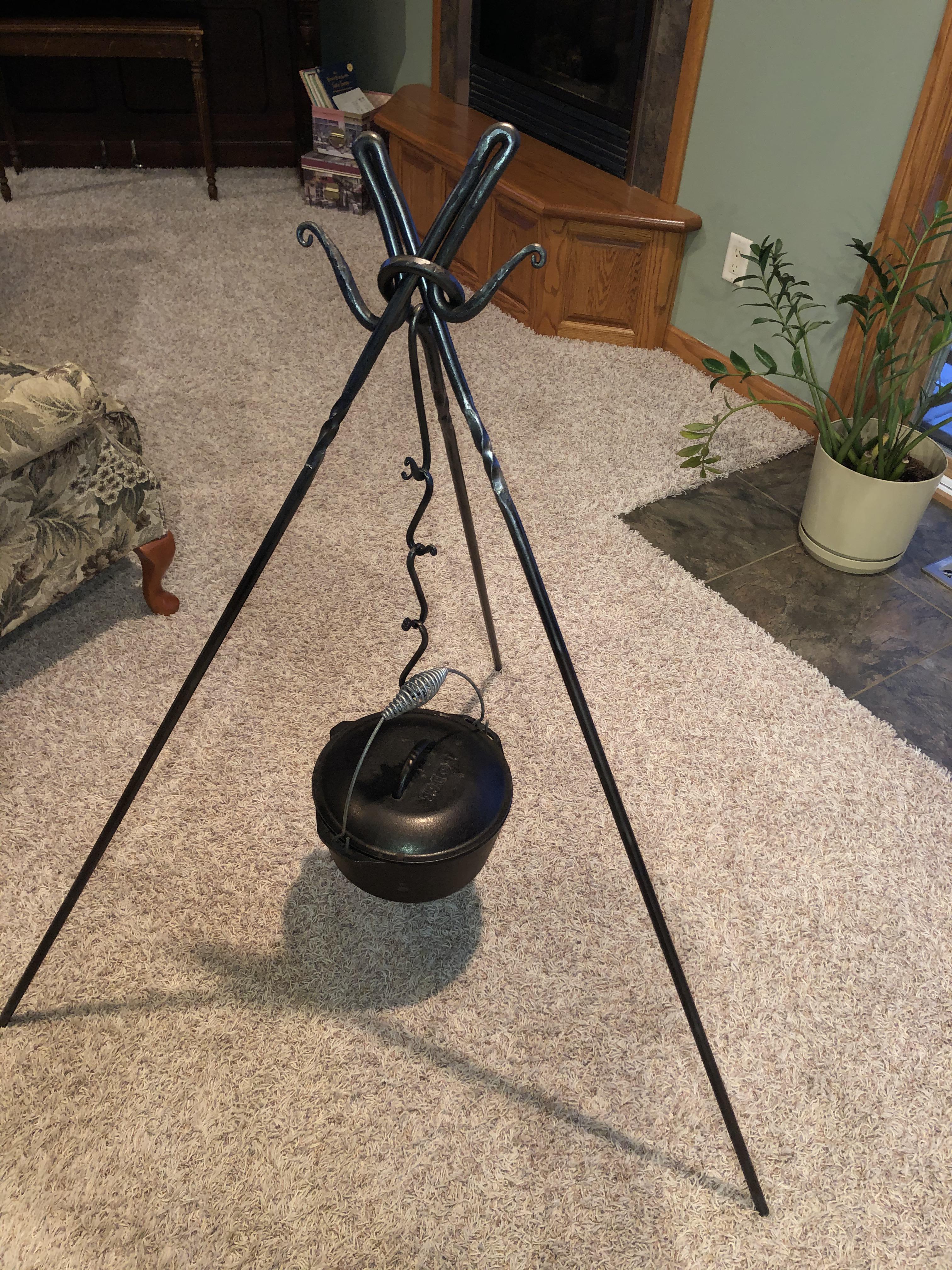 Camping Tripod that I made over break. It can also be used as a bipod