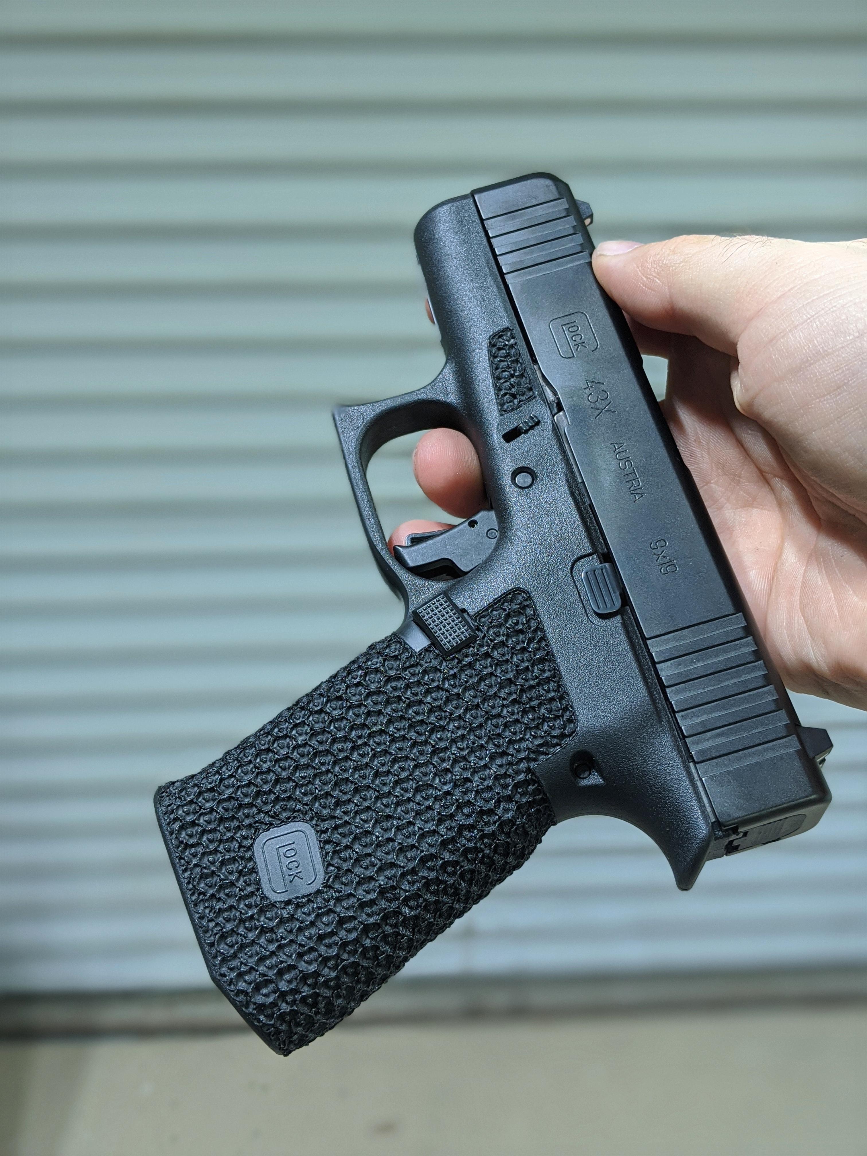 Glock 43x With Custom Stippling r/GlockMod