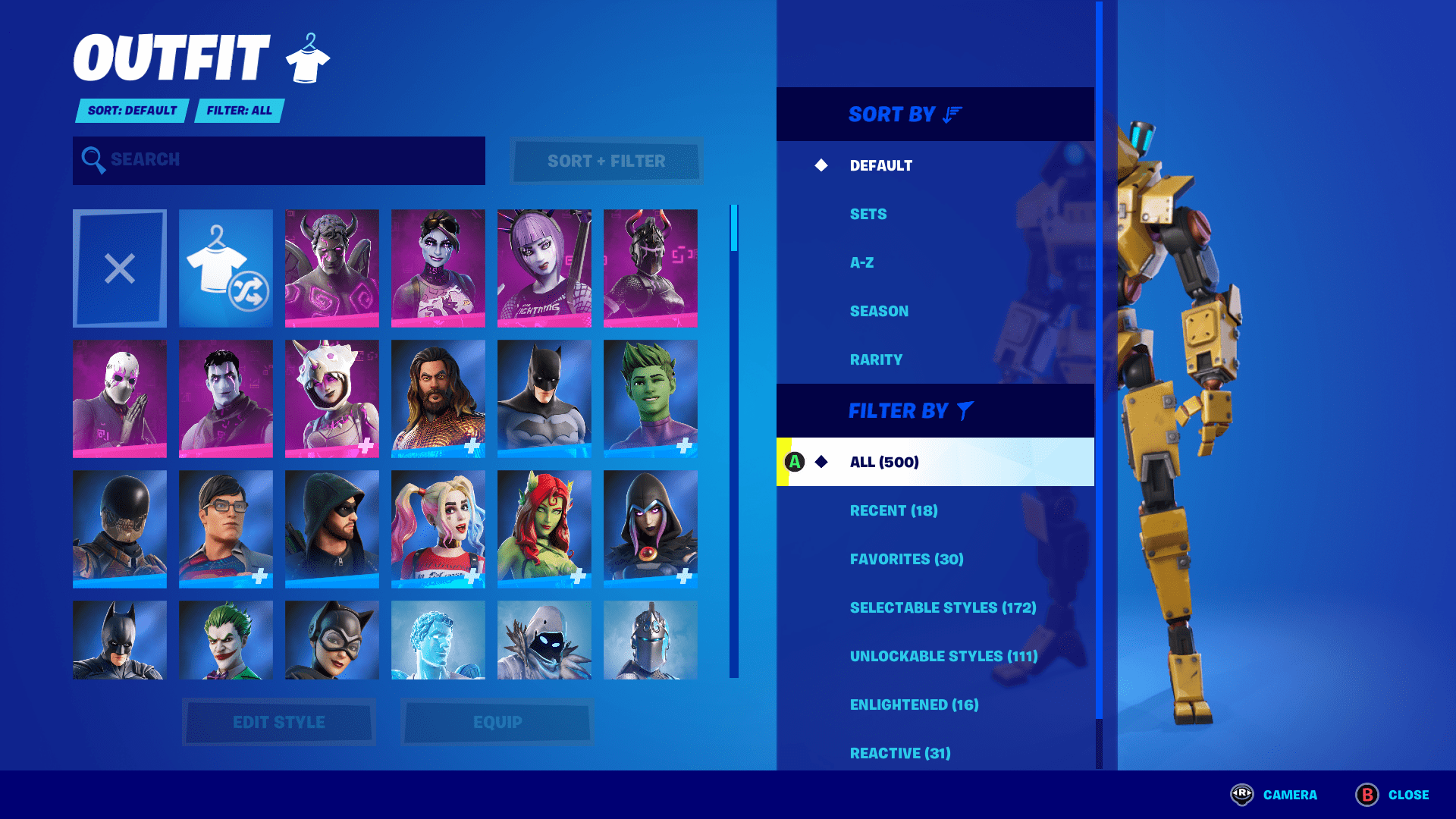 Here's the proof of 500 skins in my fortnite account r/FortNiteBR