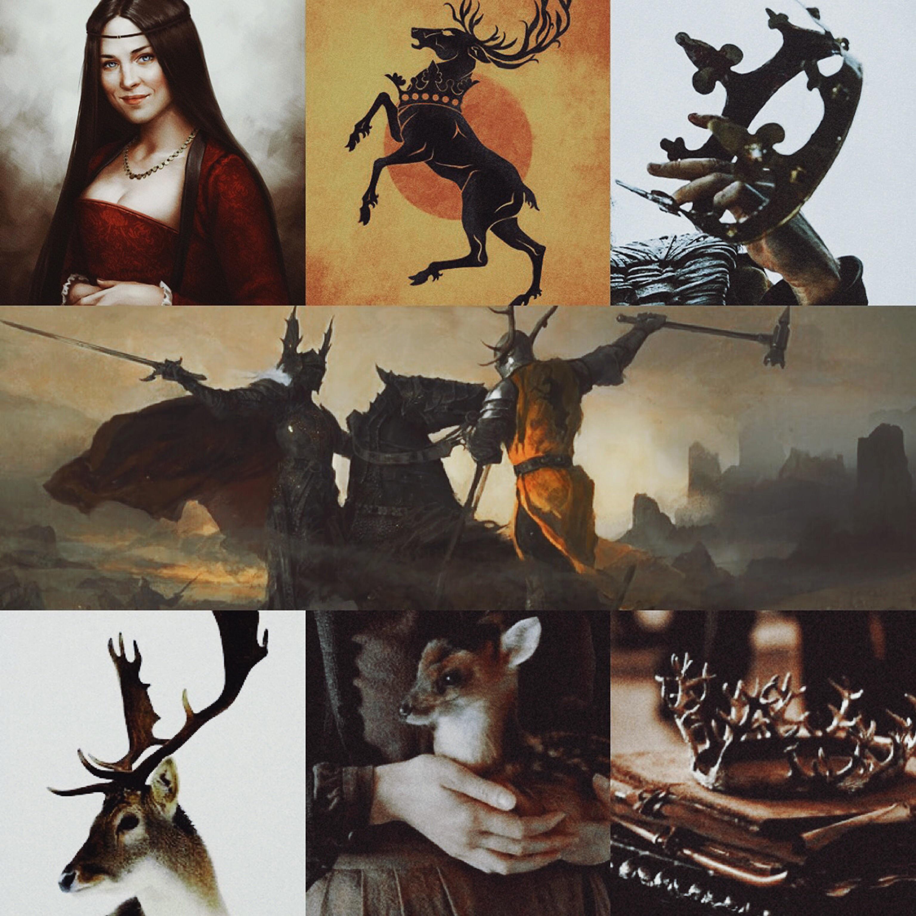 ASOIAF houses as Kibbe Types House Baratheon as Soft Dramatics //“A solemn girl, she grew to