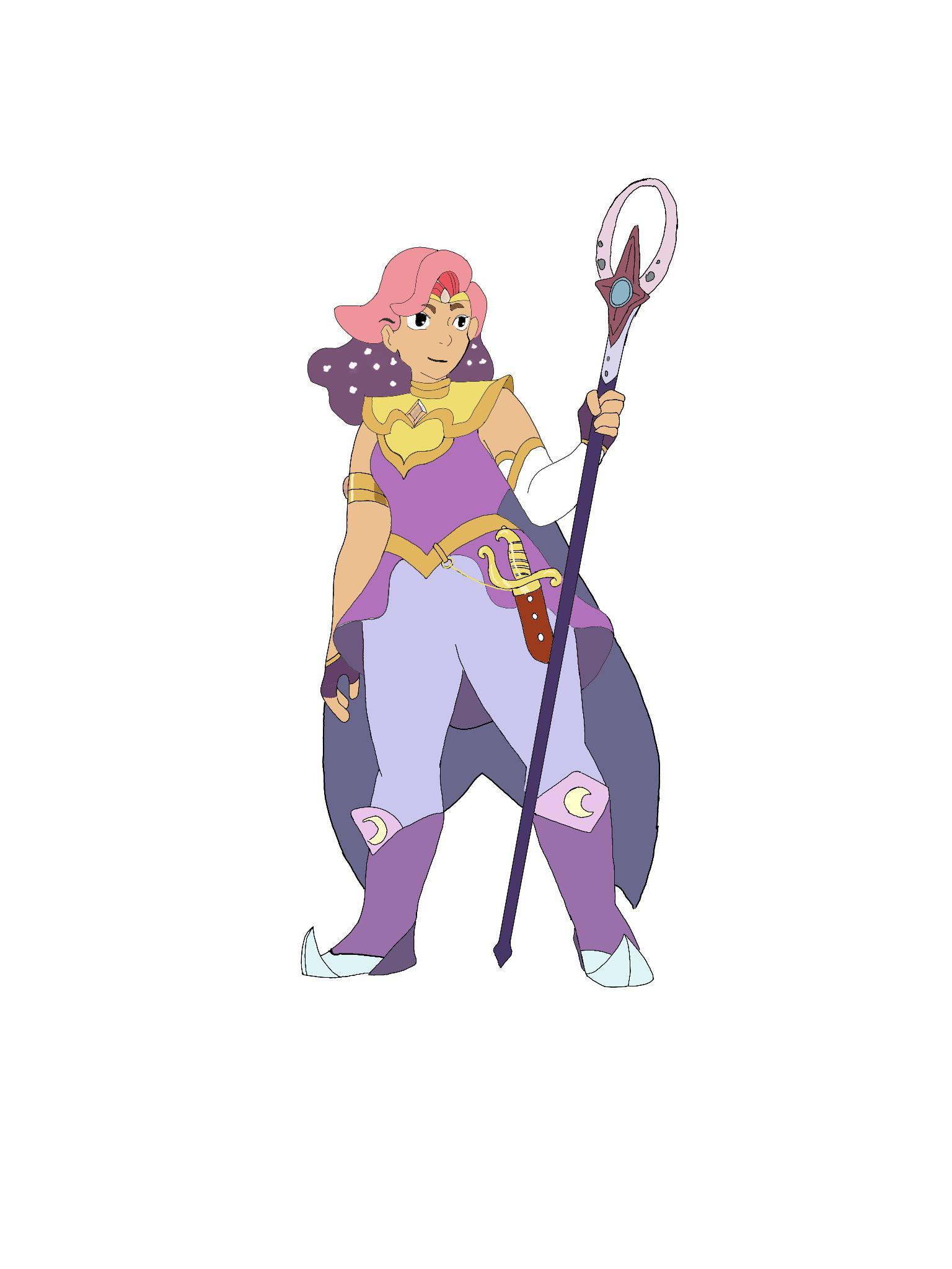 Finished my glimmer idea. Thoughts? r/GlimmerSheRa