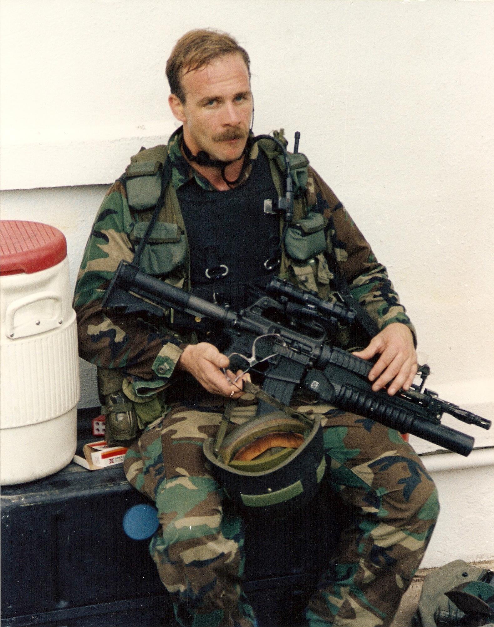 Master Sergeant Charles D. Chase, Jr. from A Squadron, 1st SFODDelta