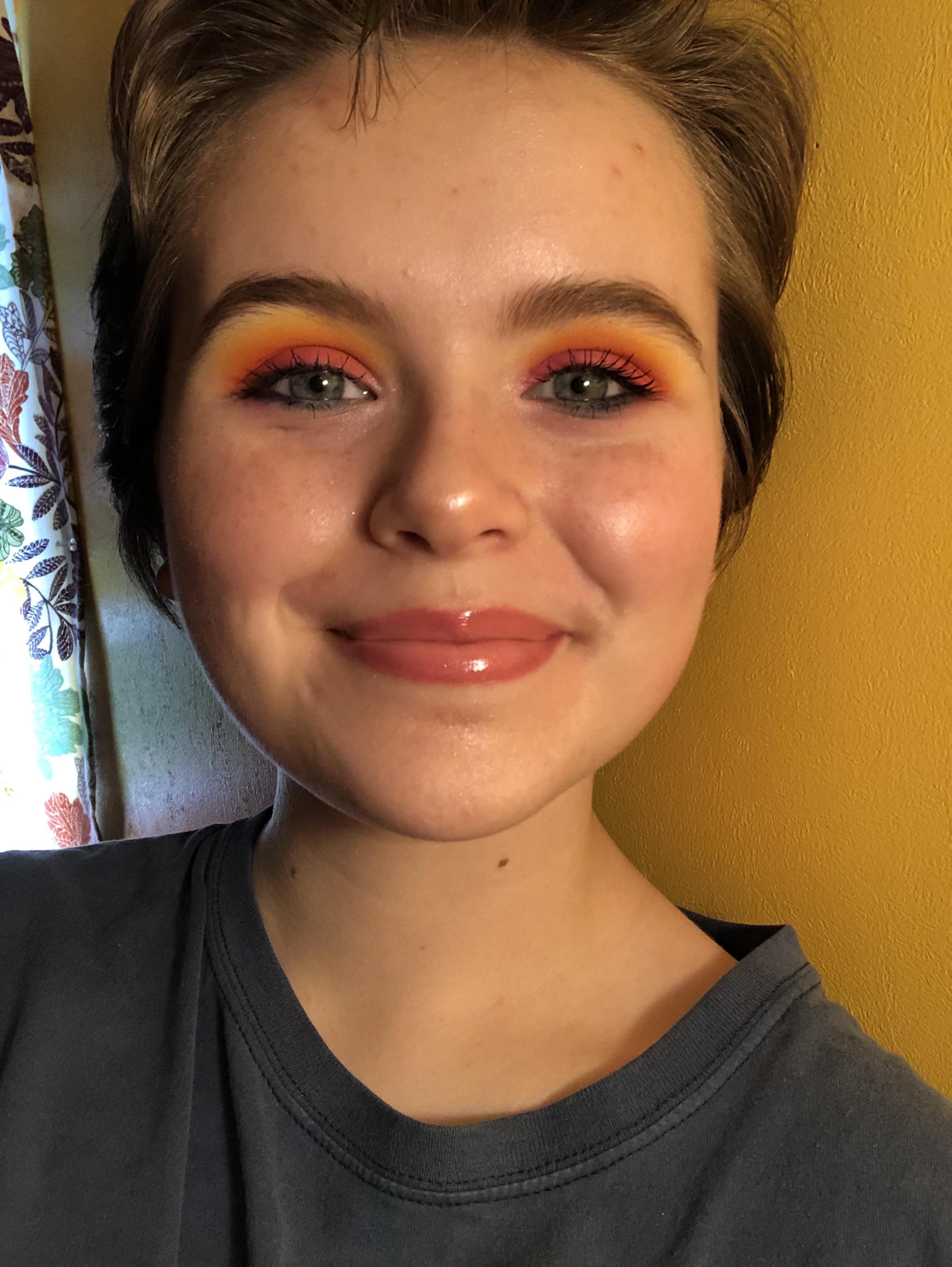 [f15] CC appreciated! My colorful, dewy spring makeup look for the day