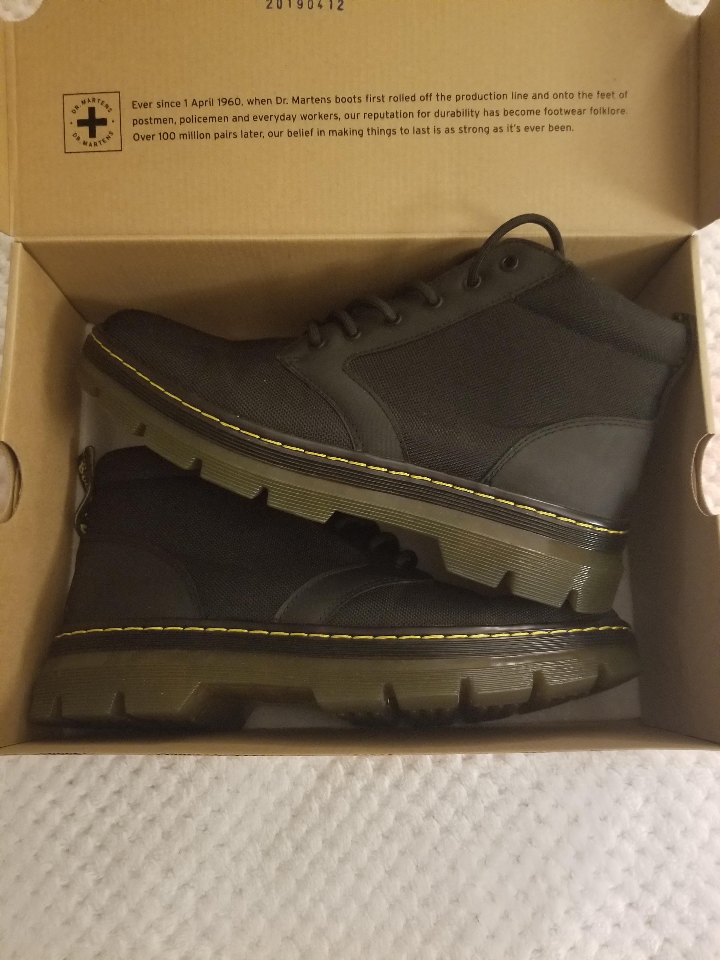 First pair of Doc Martens. I can't believe I never tried them before