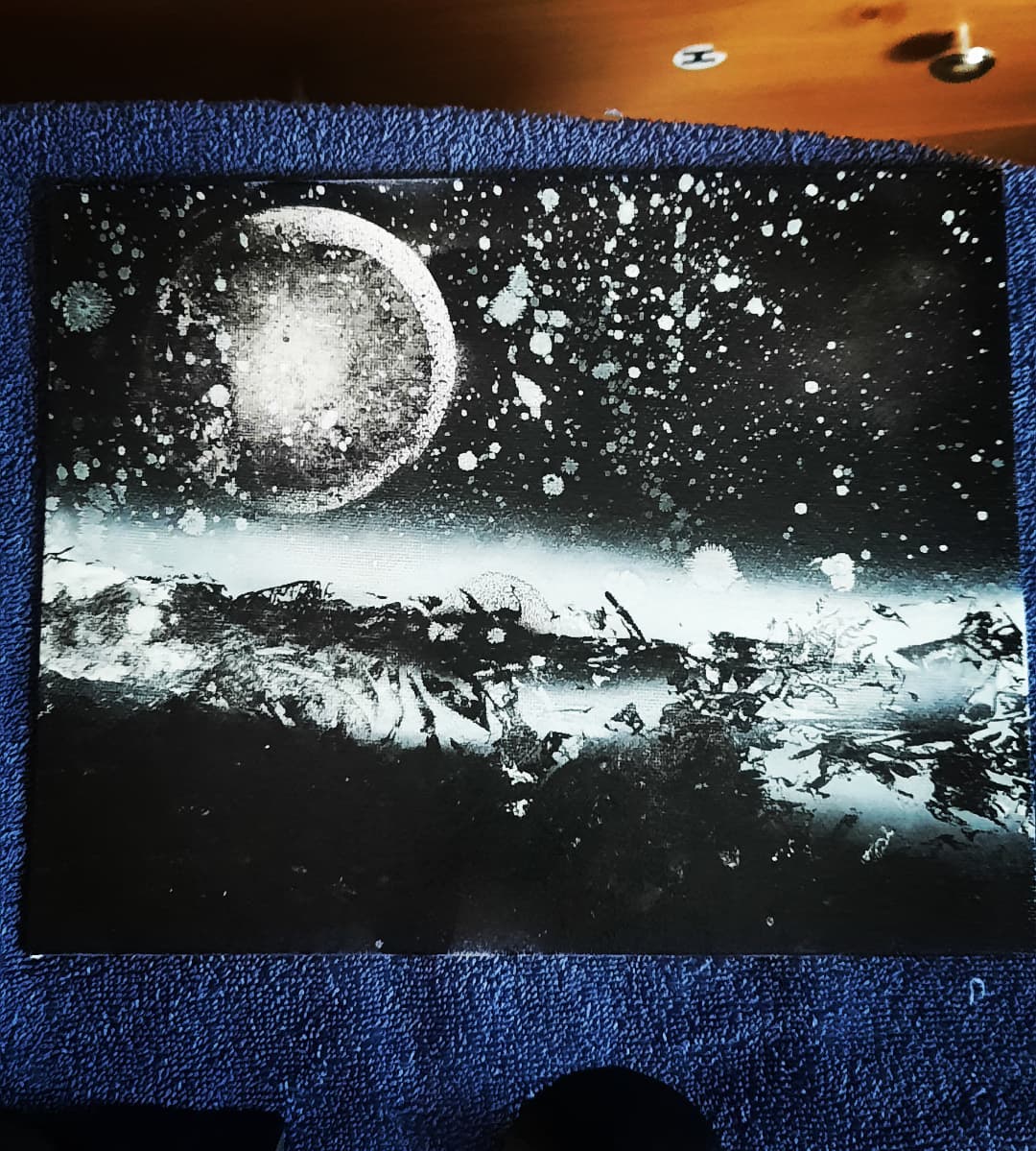 this was my very first spray paint art when I started r/SprayPaintArt