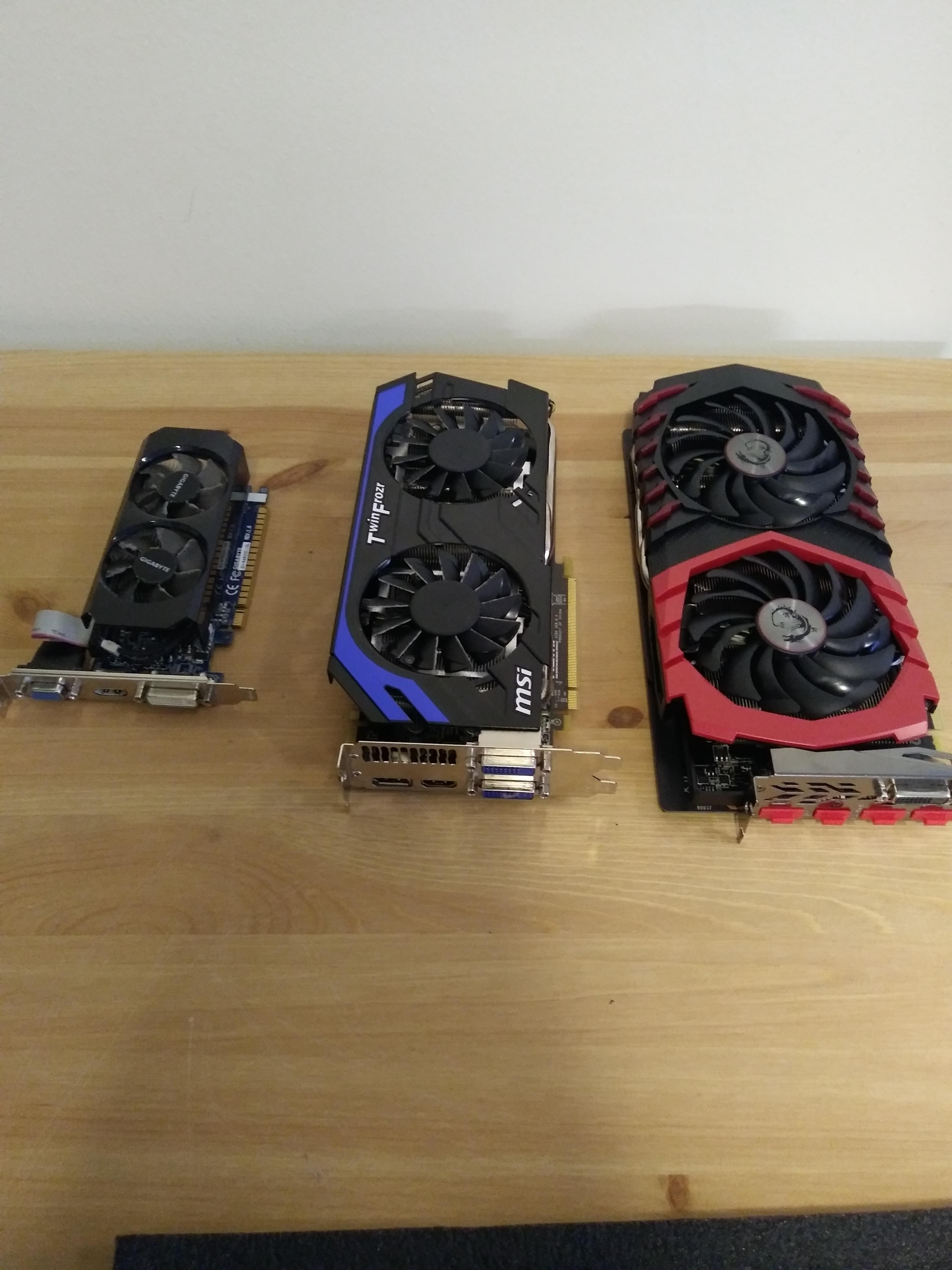 My Graphics cards history last 10 years r/pcmasterrace