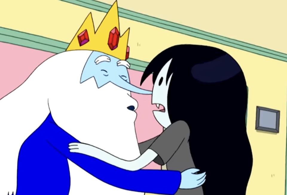 Finn And Marceline Kiss Drawing