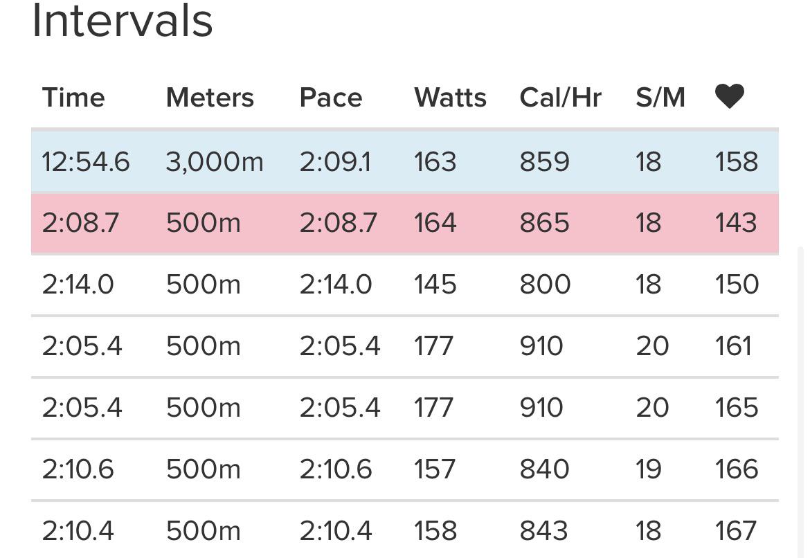 Low stroke rate for the entirety of the beginner Pete Plan? Rowing