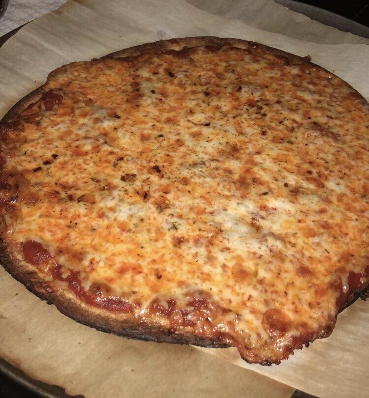 Pizza on the new whole grain sprouted crust. YUM! r/traderjoes