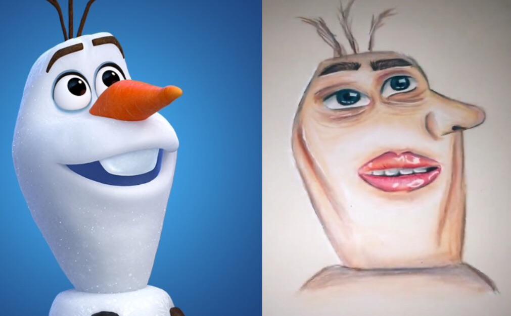 Thanks, I hate realistic Olaf. TIHI