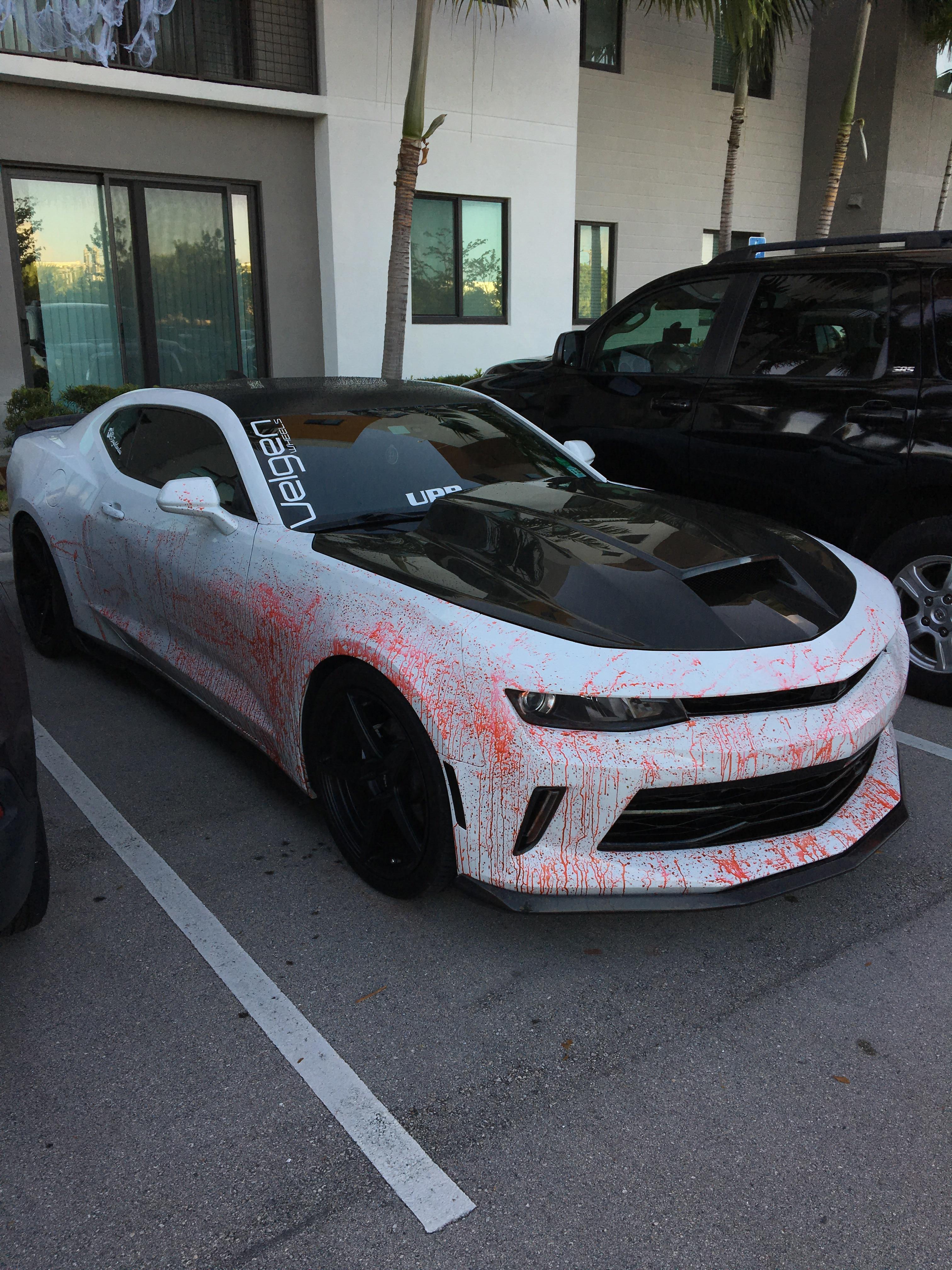 This Blood Splatter Paint Job ATBGE
