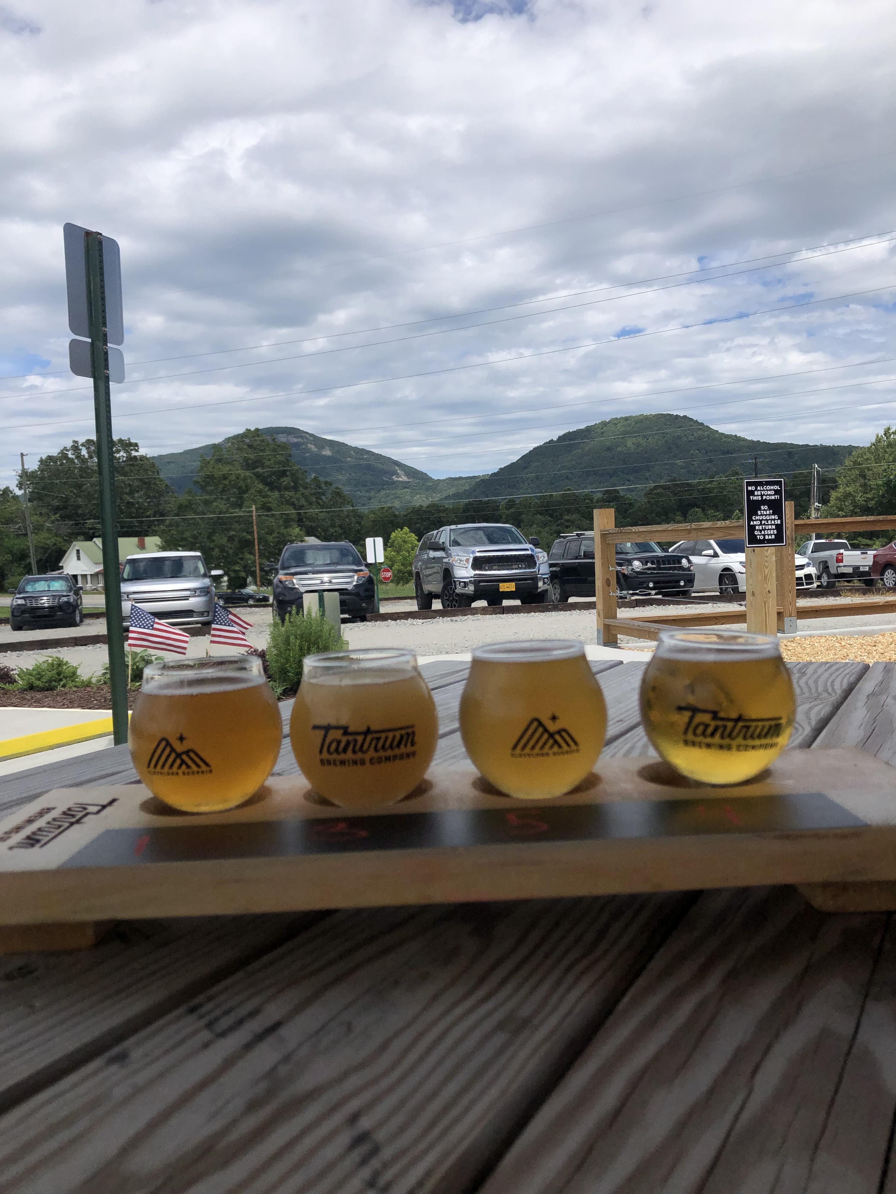 Tantrum Brewery, Cleveland GA view all around and