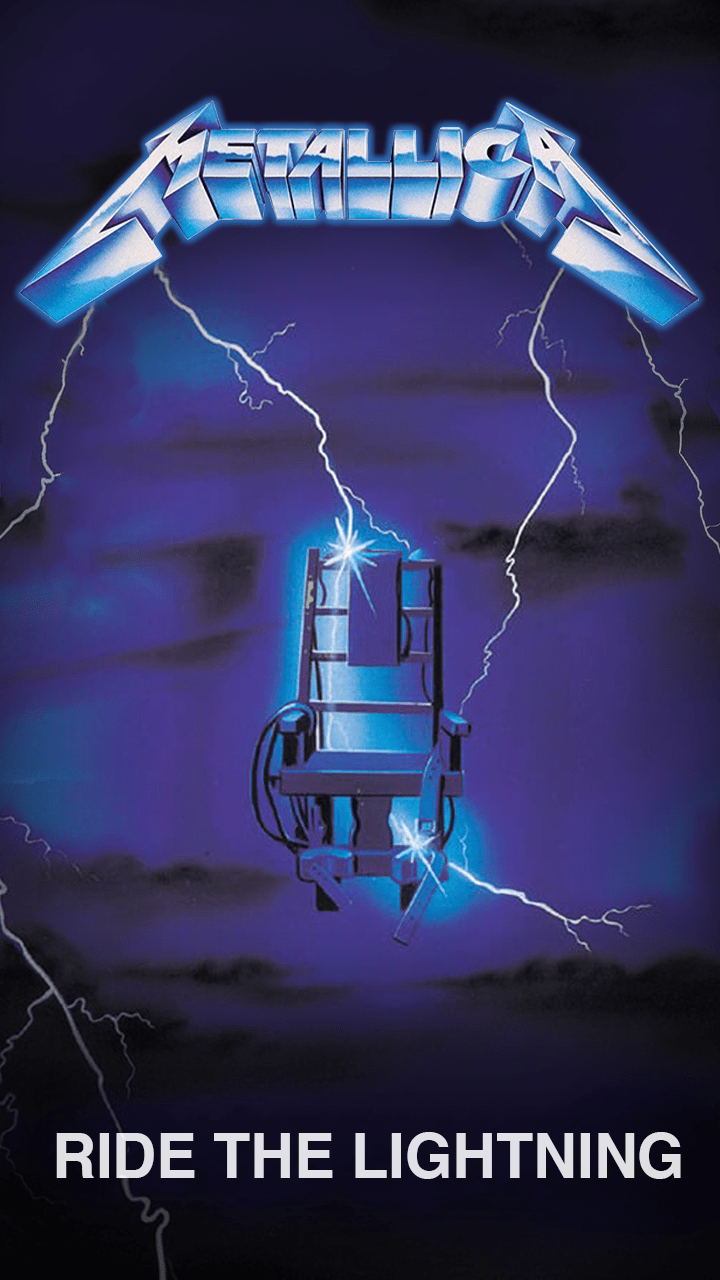 Ride The Lightning cellphone wallpaper r/Metallica