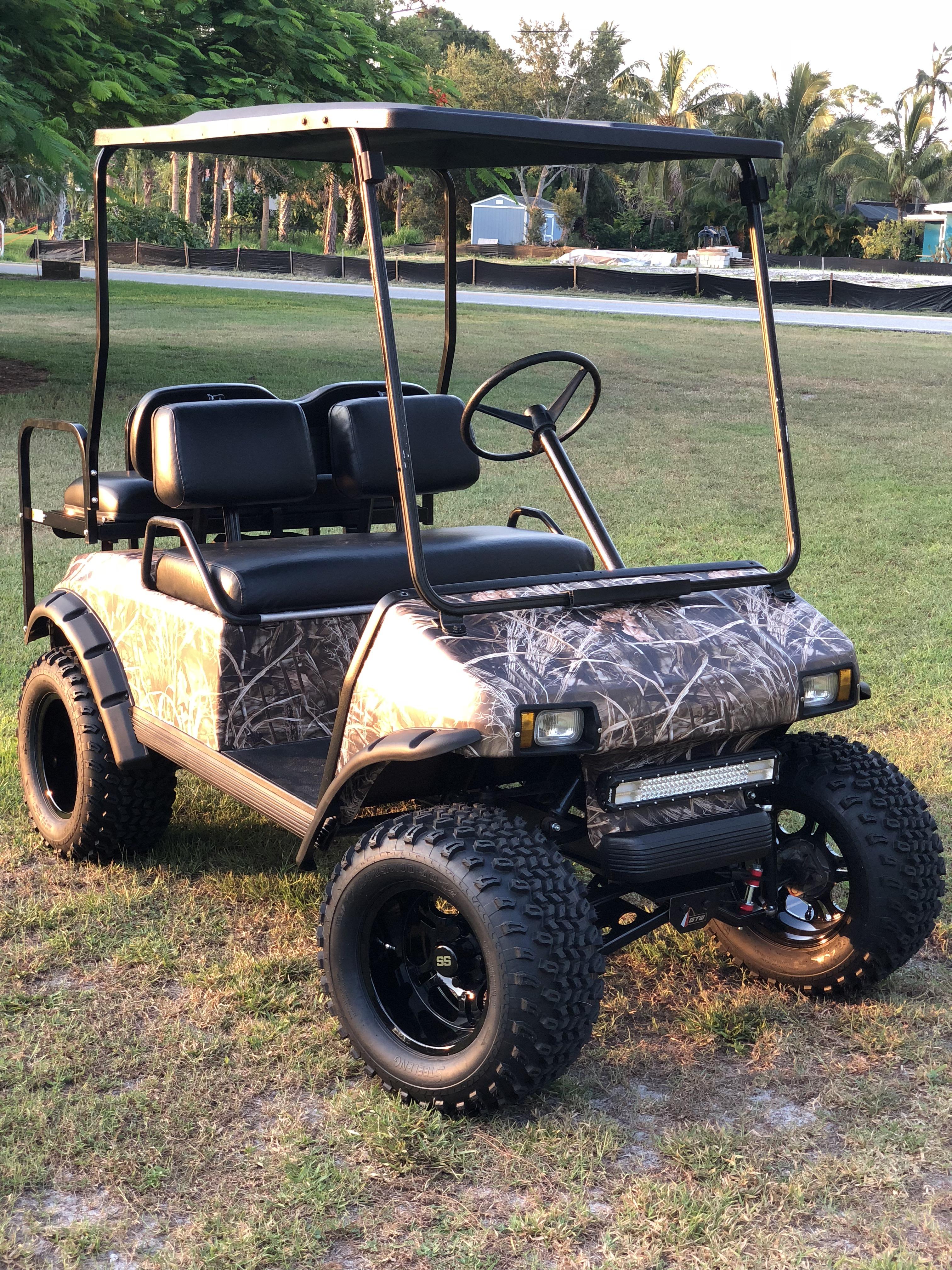 Finished building my 1988 club car r/golfcarts