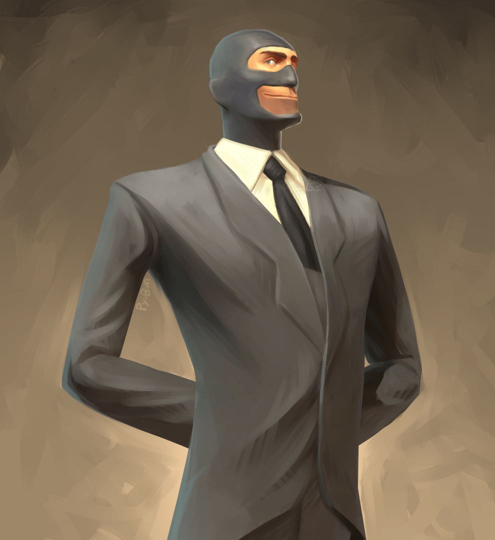 Spy Portrait tf2