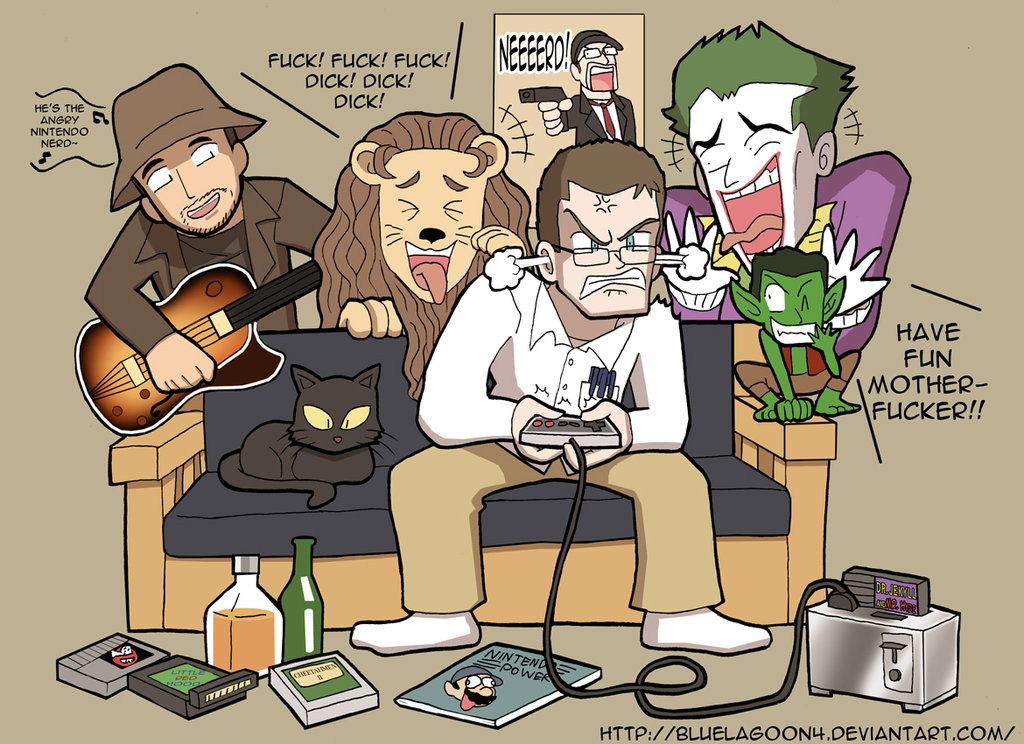 AVGN art by bluelagoon4 AVGN