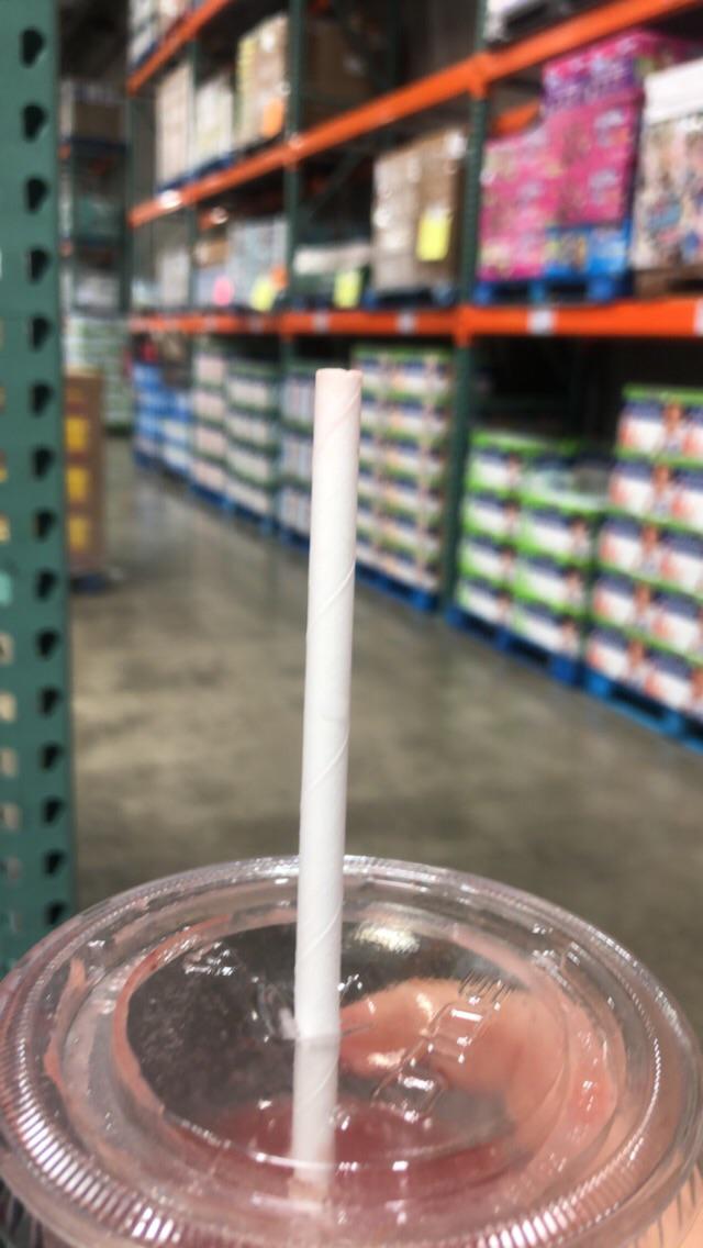 Paper Straws in the Yorba Linda Costco r/Costco