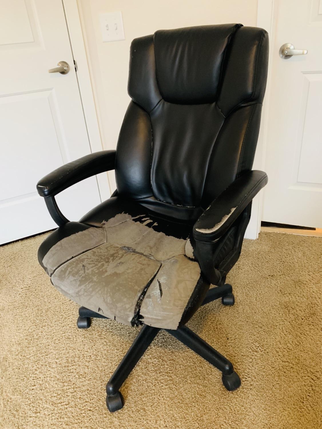 How to make this worn out chair (like) new again? r/NewAgain