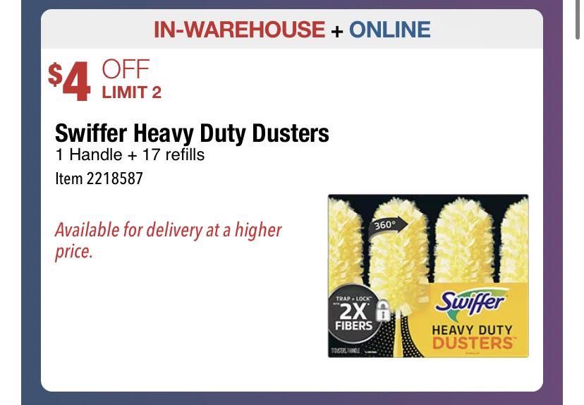 Is anyone else’s Swiffer Heavy Duty Dusters scented? r/Costco