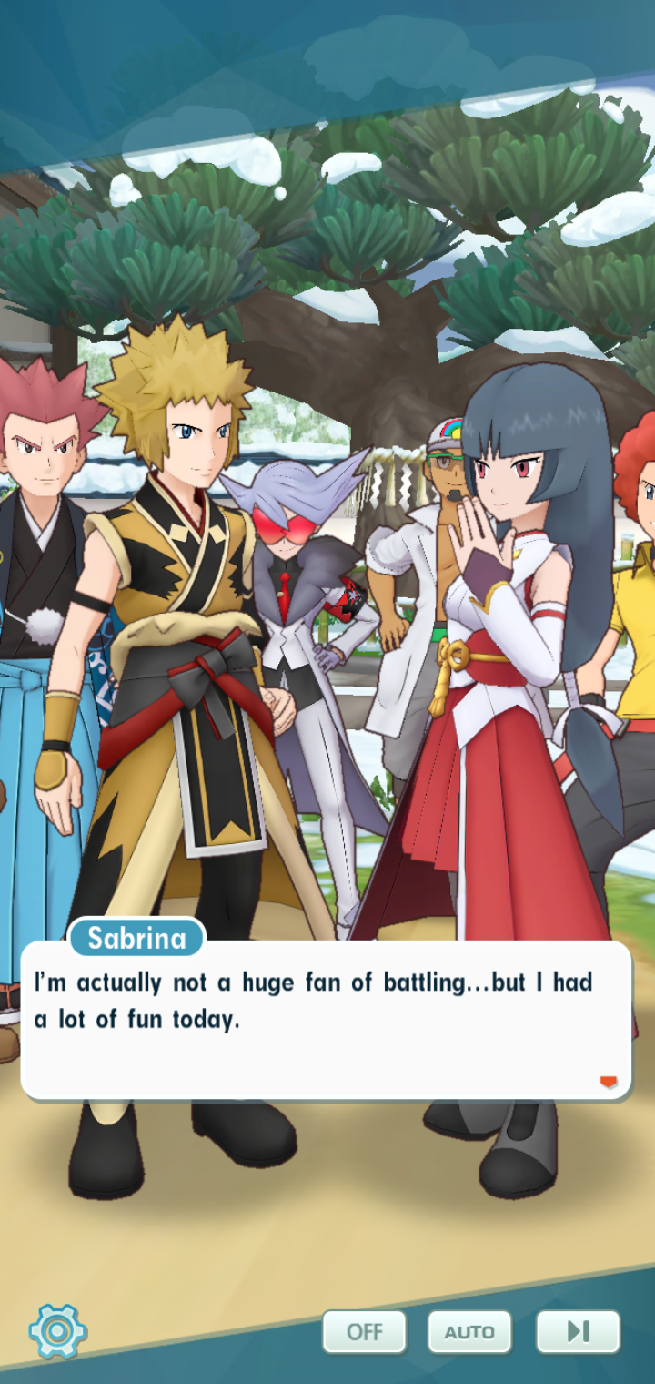 Sabrina is a Gym Leader r/PokemonMasters