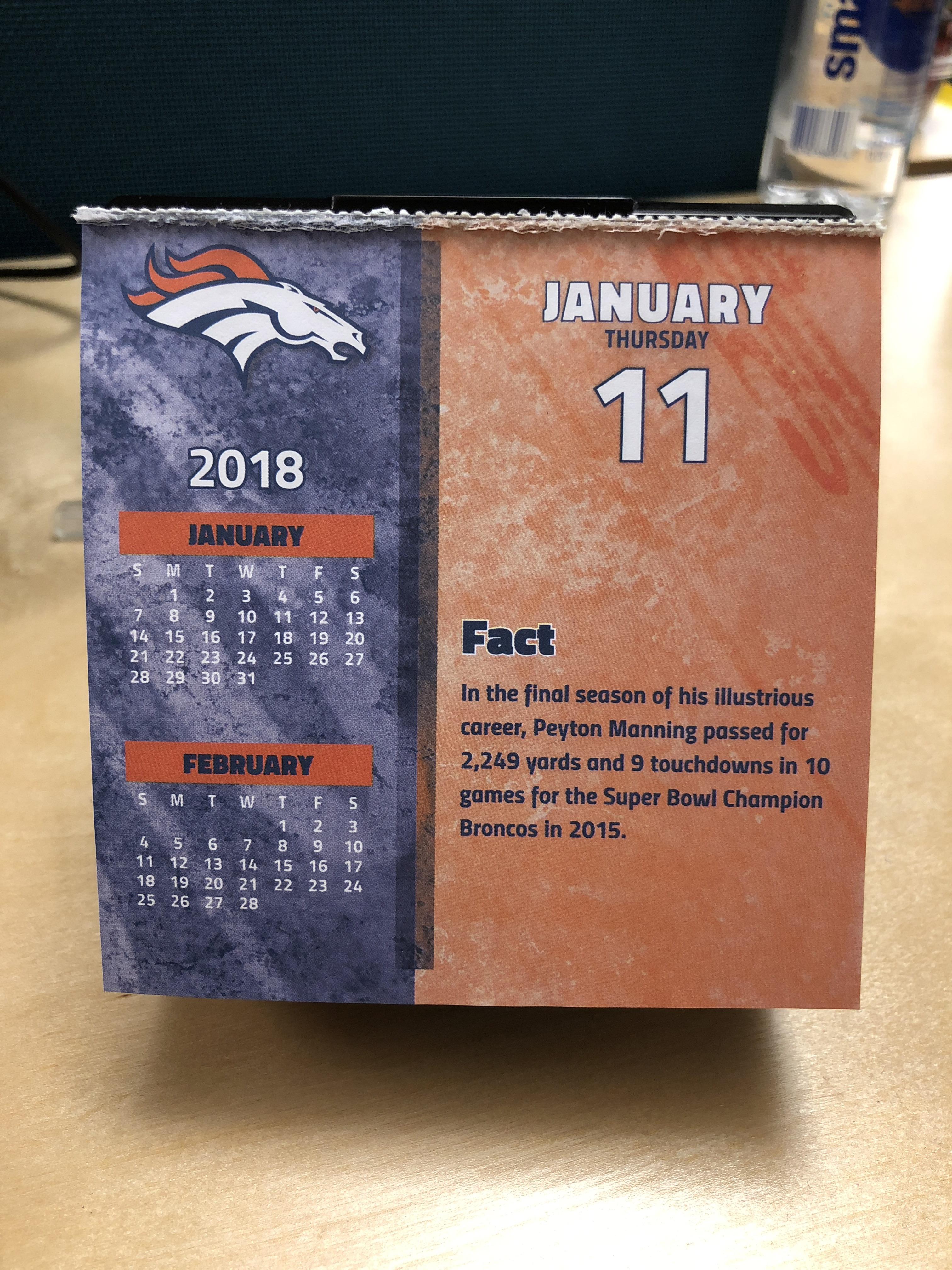 January 11th DenverBroncos