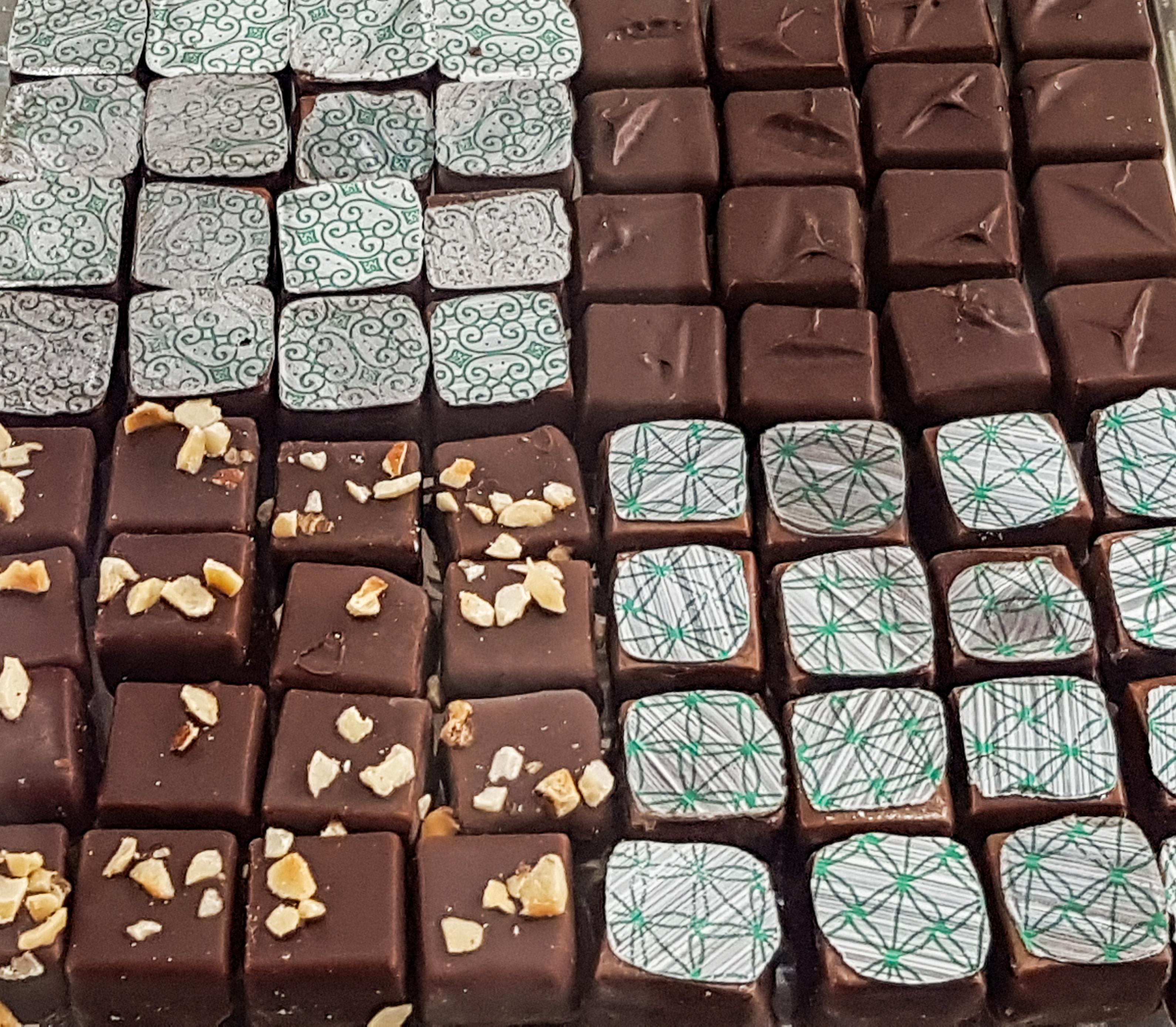 Italian Chocolates, Turin, Italy. [3179x2777] [OC] r/FoodPorn