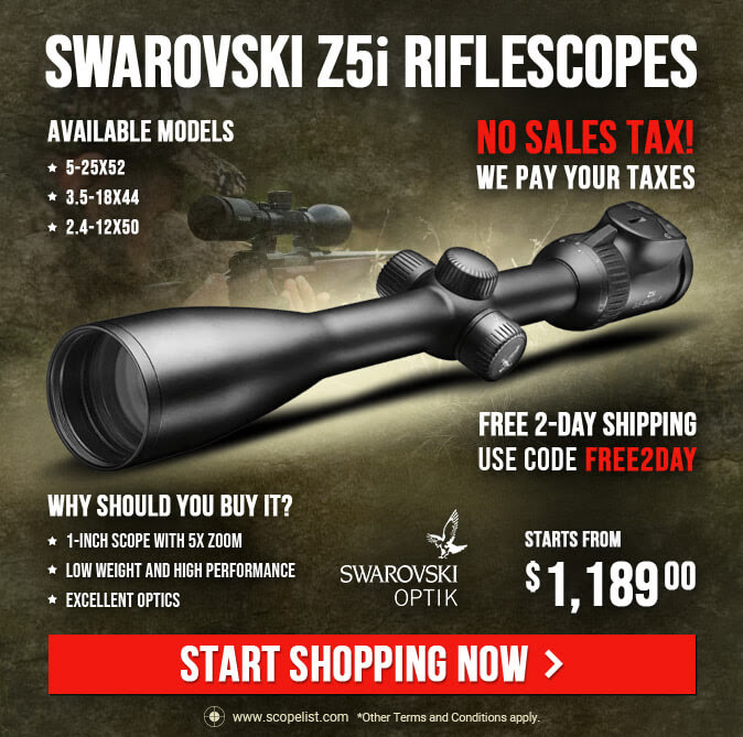 Swarovski Z5i Scopes Perfect 1 Inch Scope with 5x Zoom for Every Type