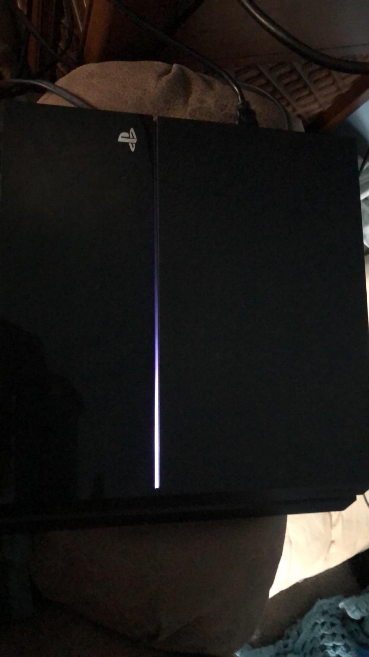 Why is my PS4 illuminating a purple light? r/PS4SupportPage