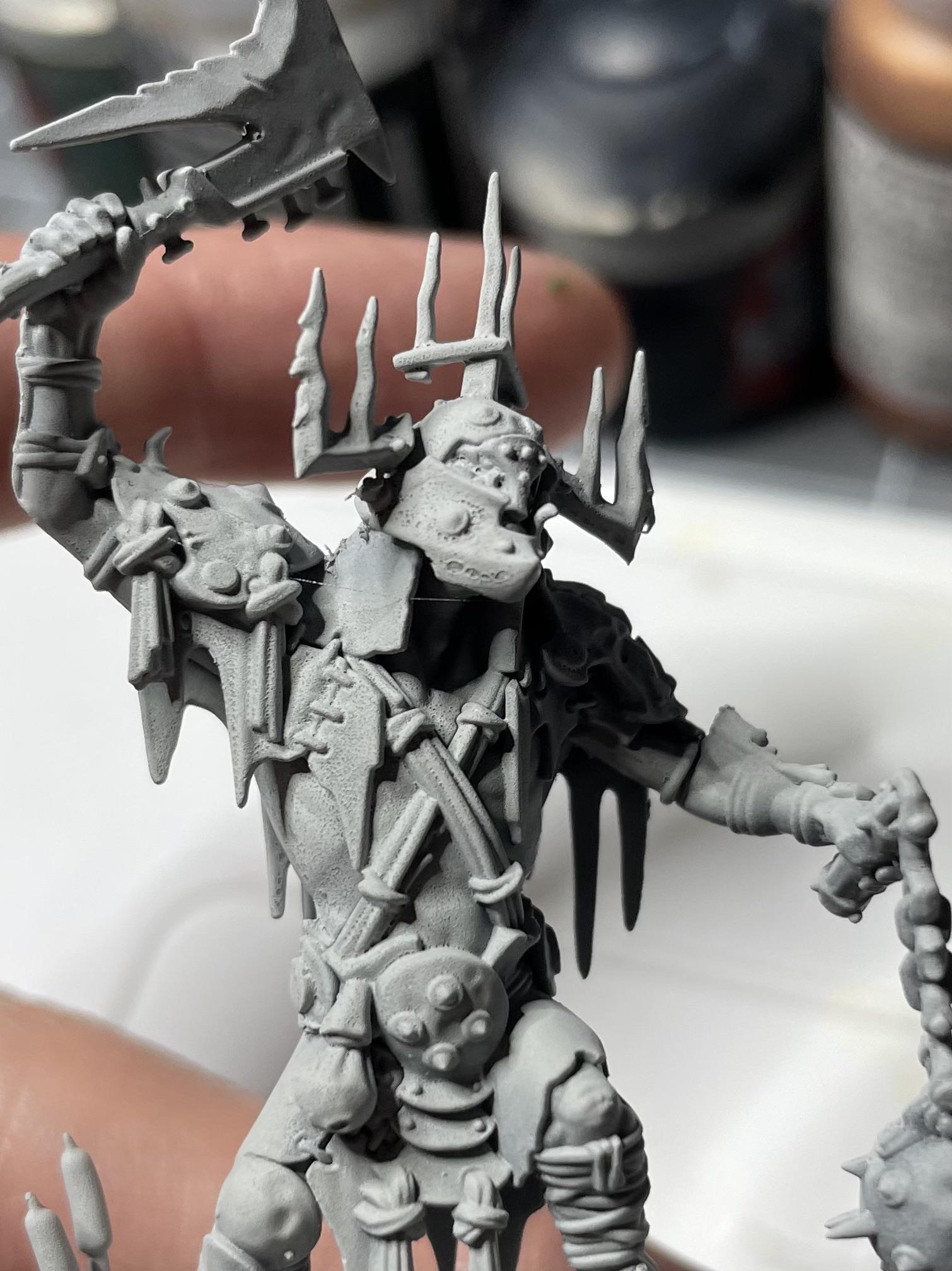 Anyone know why my primer is bubbling up and not adhering? This