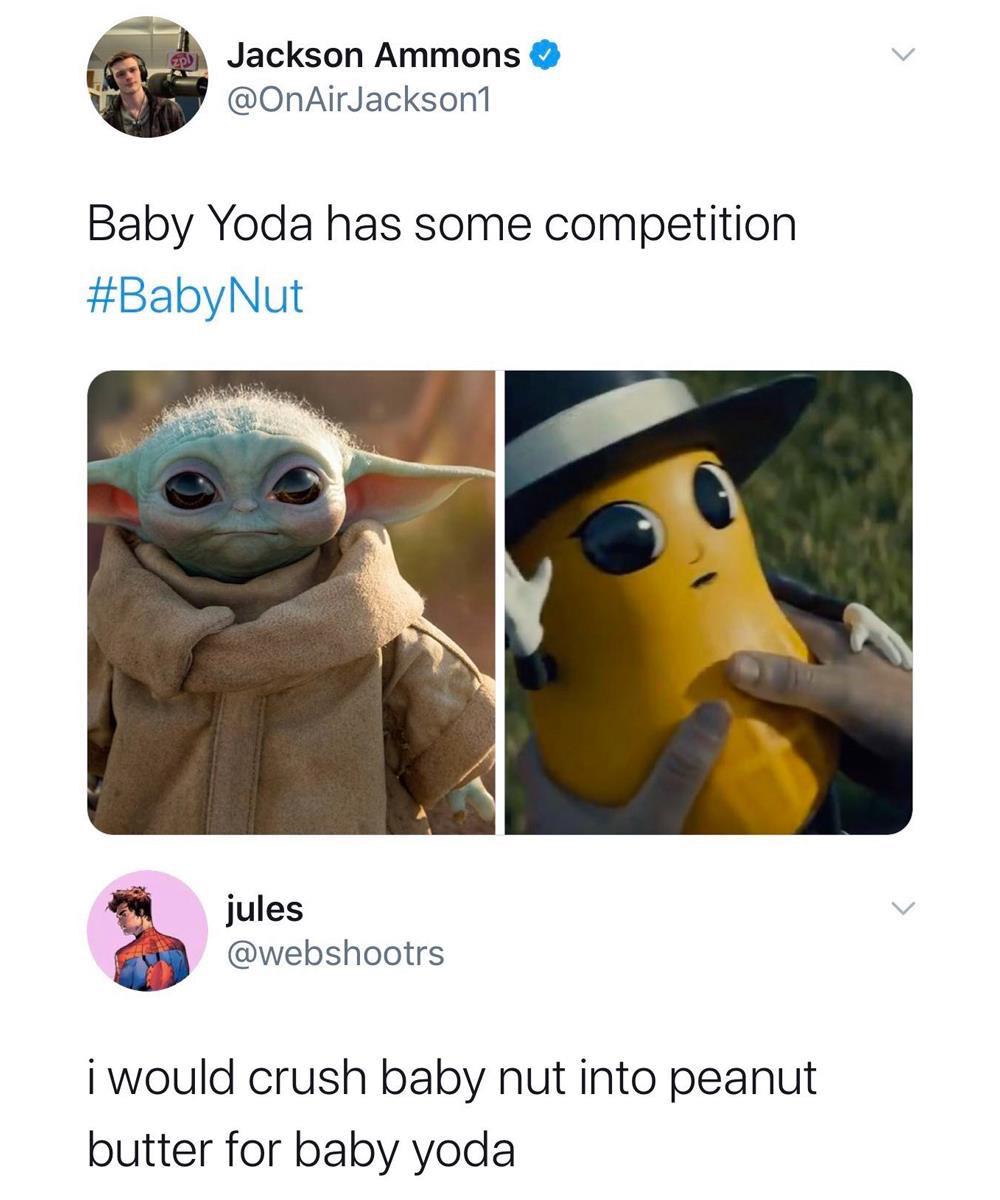Baby peanut... butter r/memes