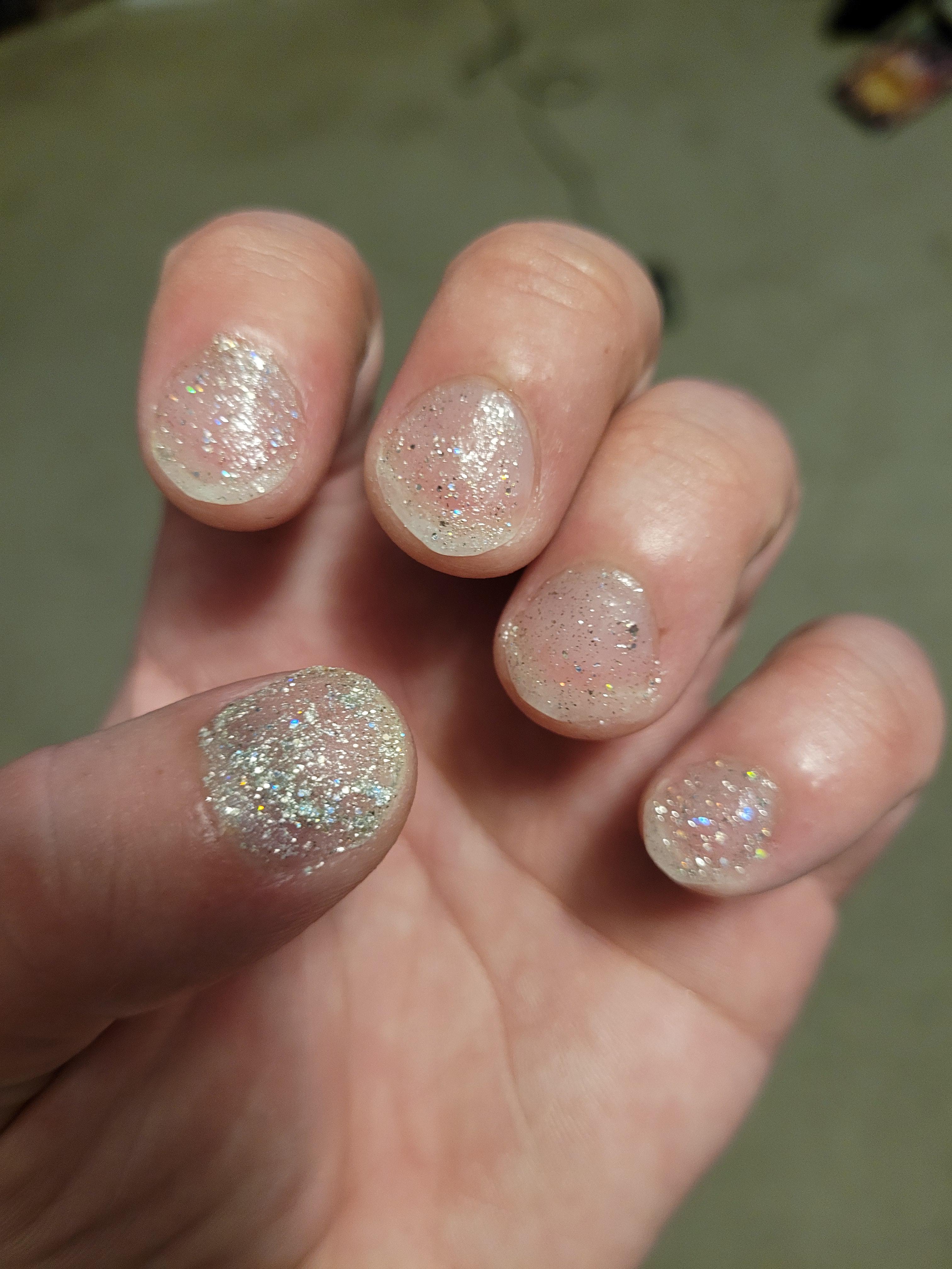 My first attempt at painting my nails Nails