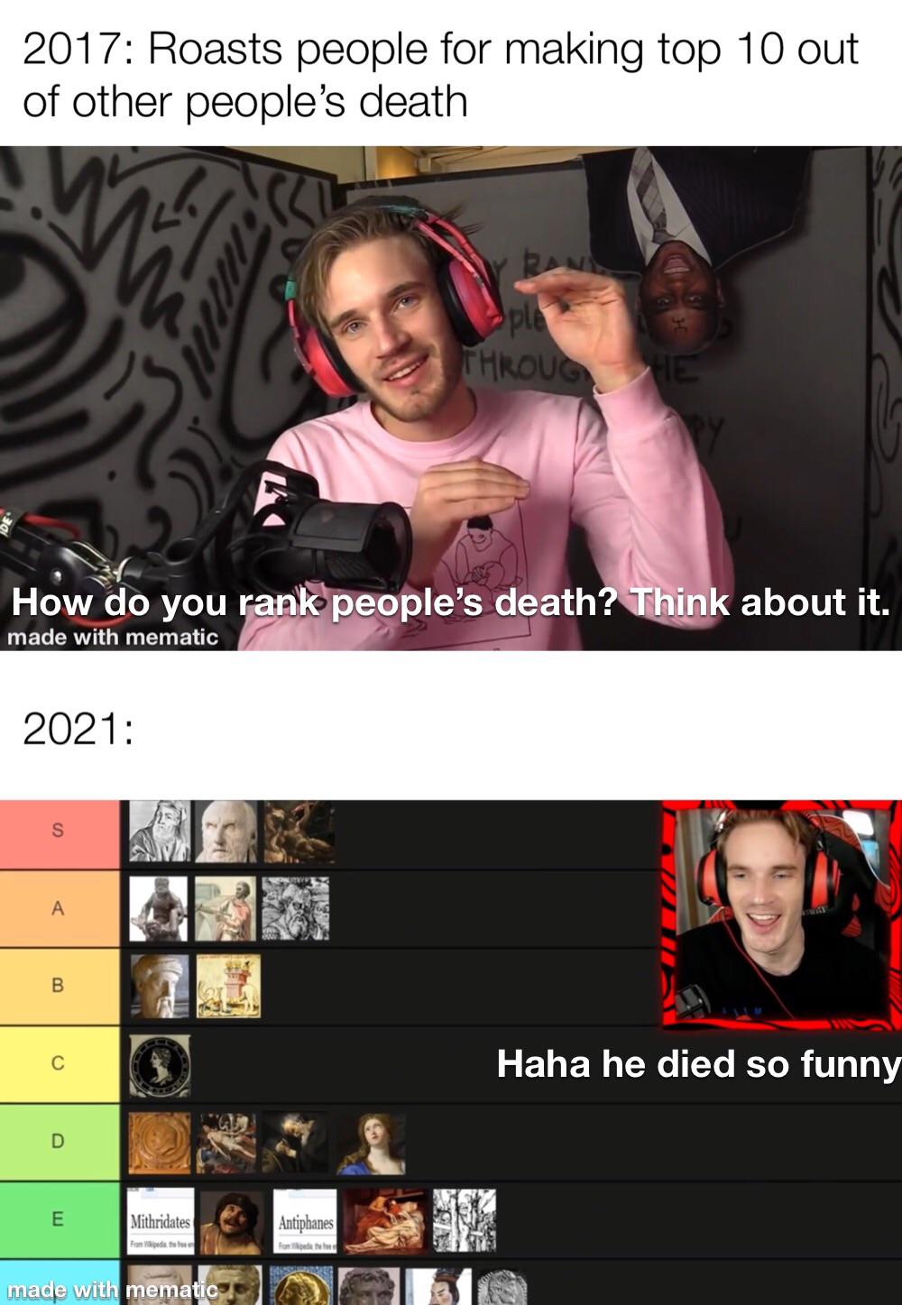 8438 best Tables Have Turned images on Pholder Pewdiepie Submissions, Hololive and Ksi