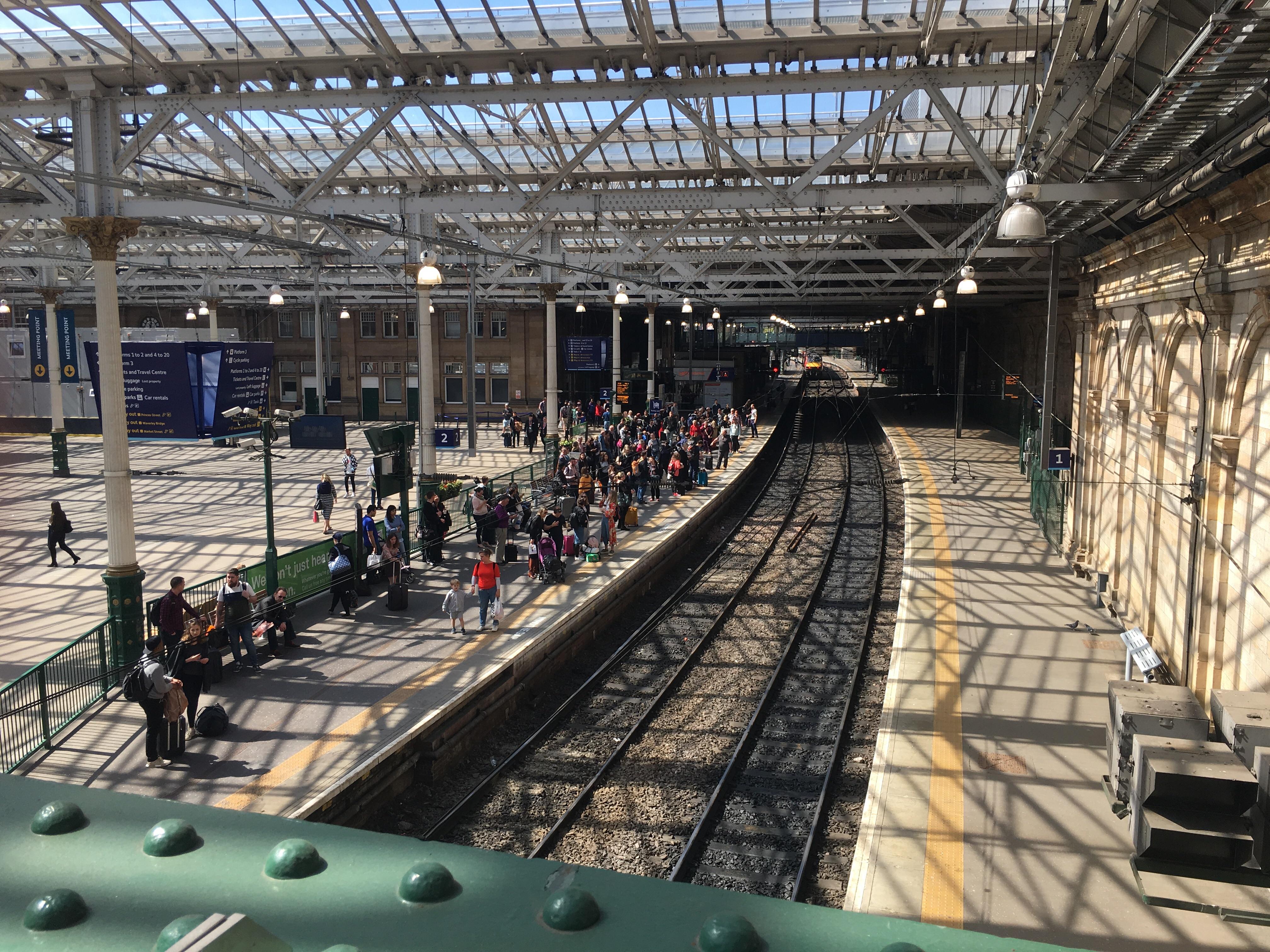 Went to one of the filming locations today for Infinity War in Edinburgh, Scotland, looked as