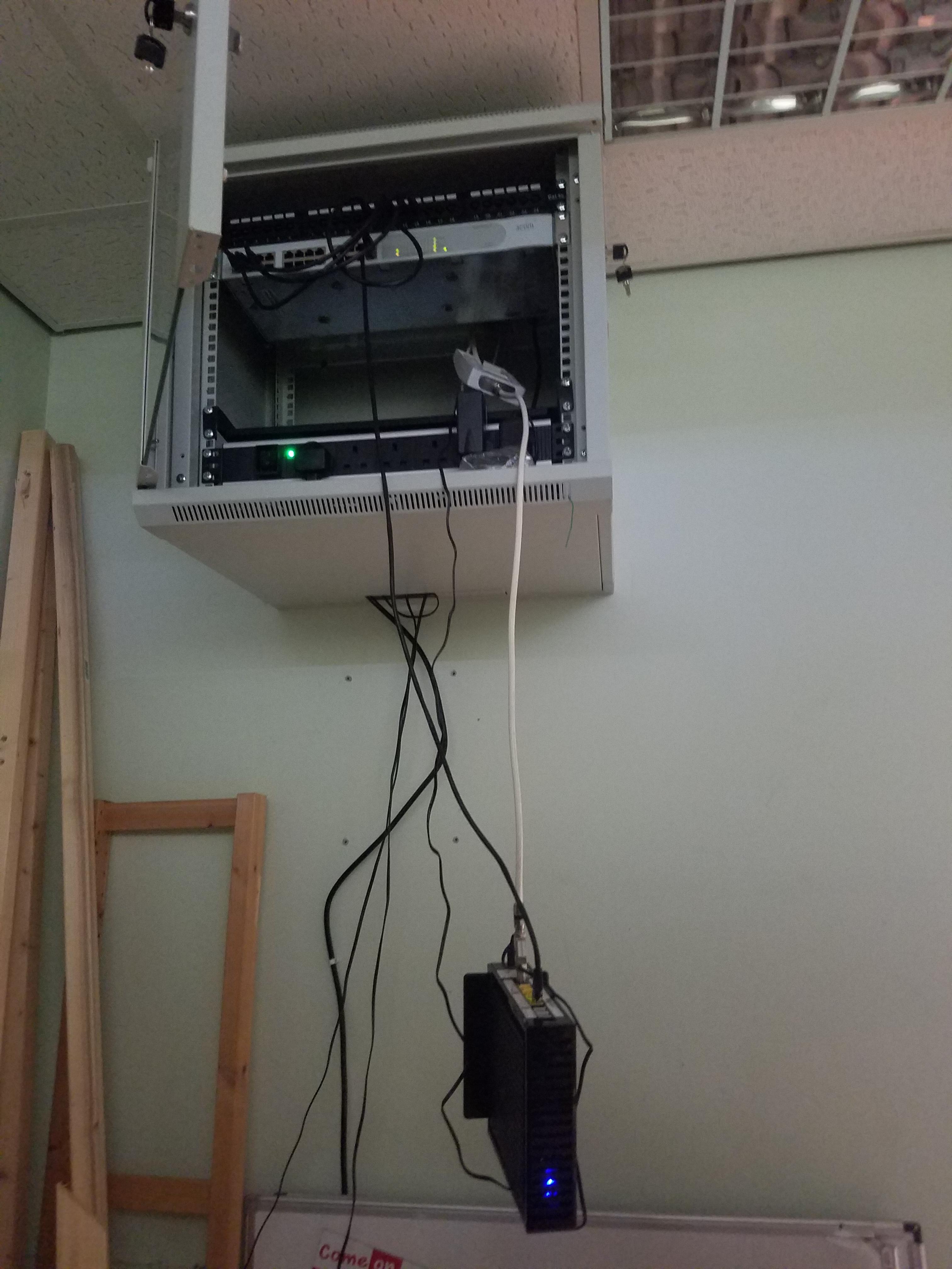 My dad's router at his workplace techsupportgore