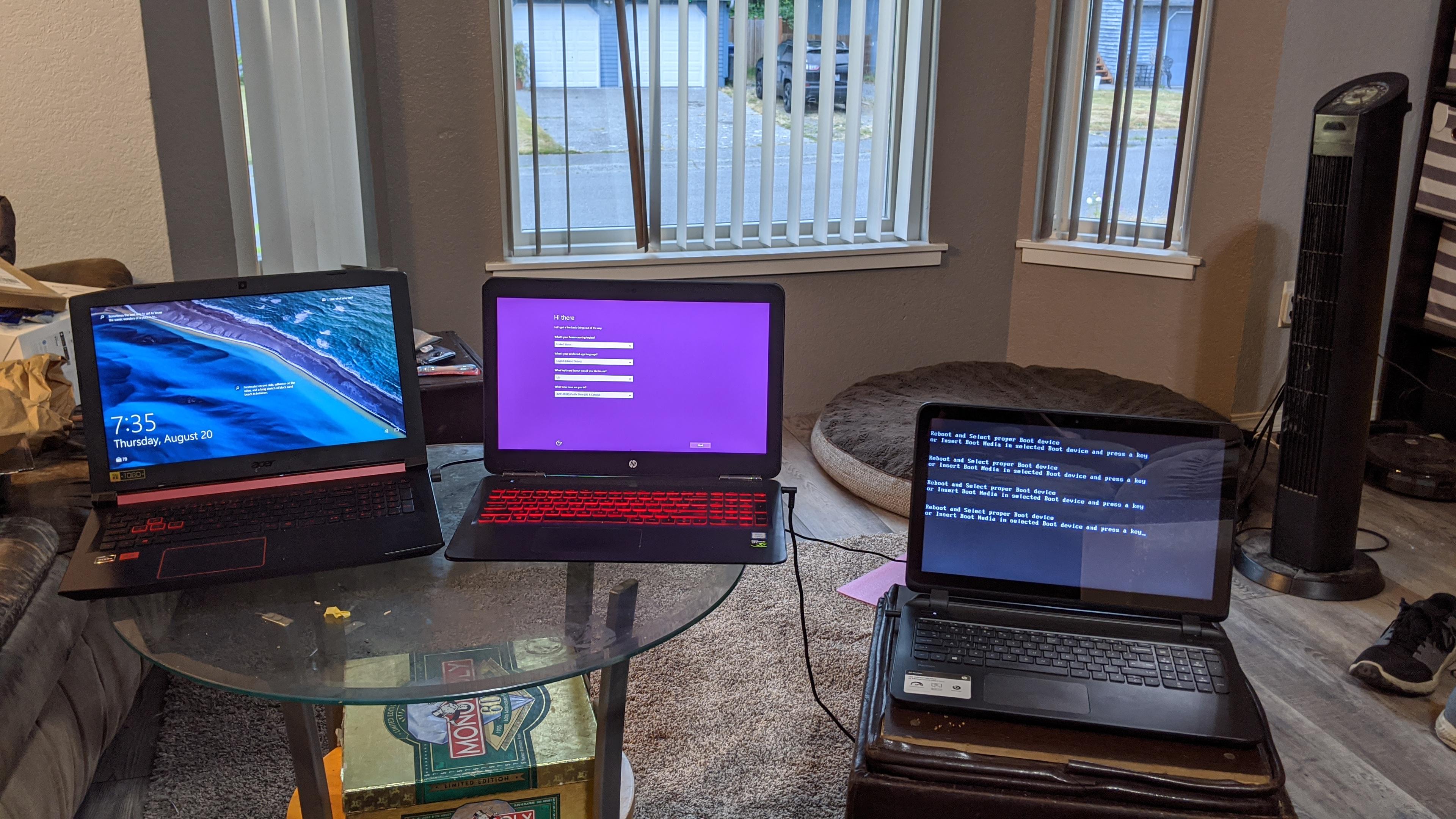 I'm almost done fixing all 3 of these laptops to give away to people