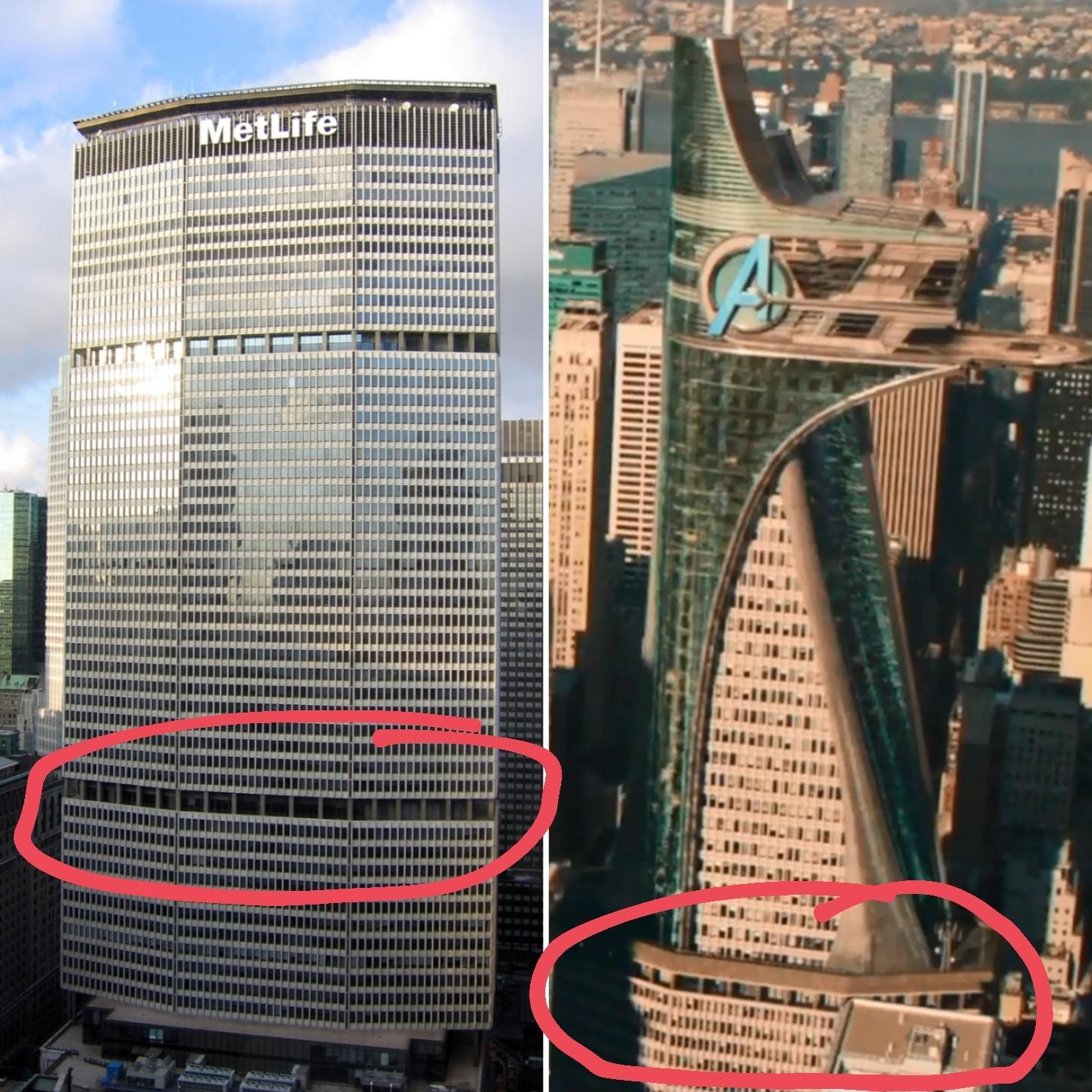 In the Marvel Cinematic Universe, Stark/Avengers Tower isn't just in