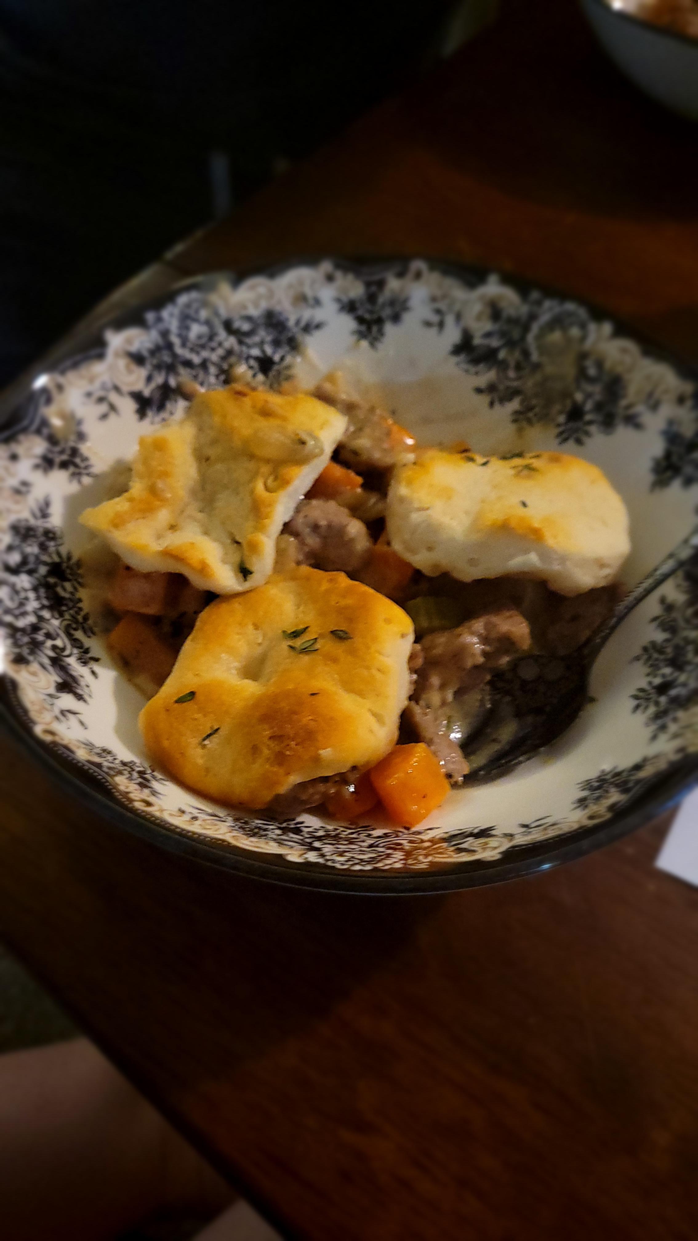Homestyle Turkey & Biscuit Pot Pie r/hellofresh
