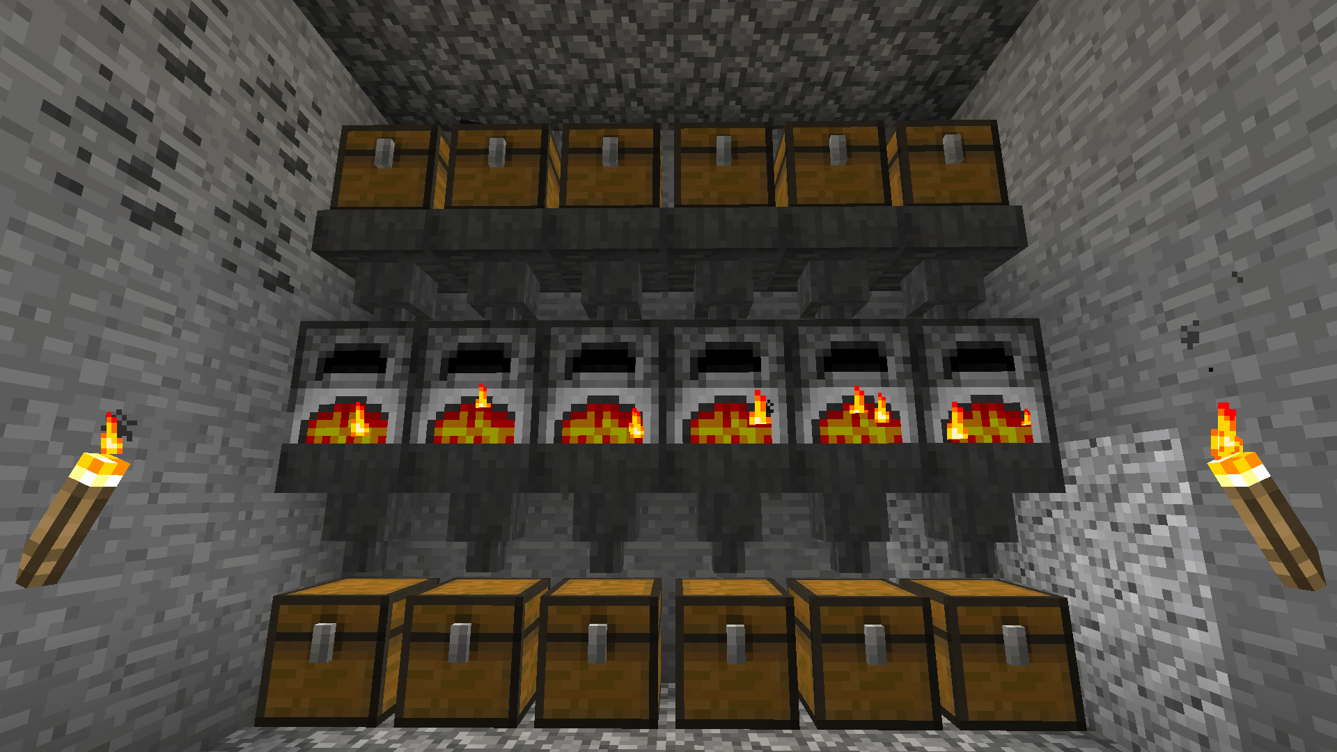 Thank you 1.13 for making this design possible without trapped chests