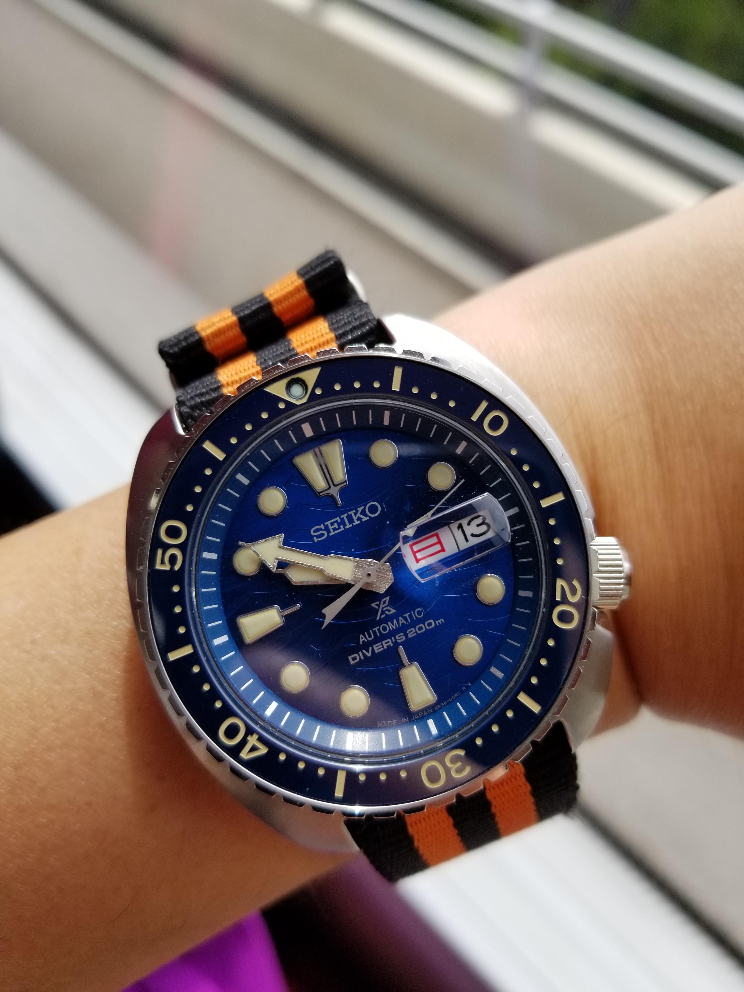 [sbdy047] King Turtle 🐢 on nato r/Seiko