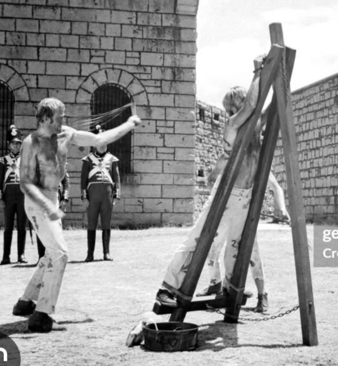 One of my favorite movie whipping scenes. From the movie, “ Adam’s