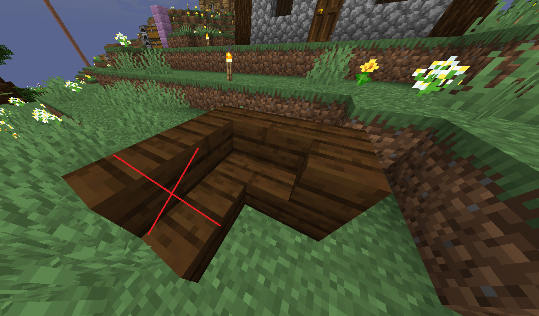 Is there a way to put 2 inner corner stairs next to each other without