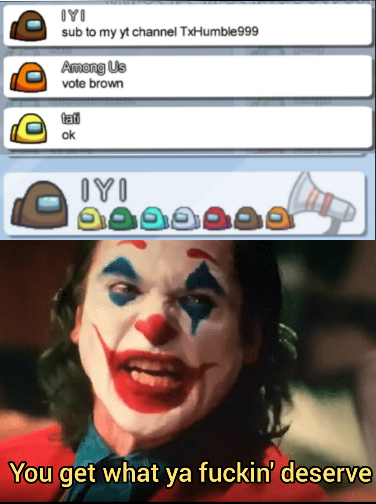 Please shut up man memes