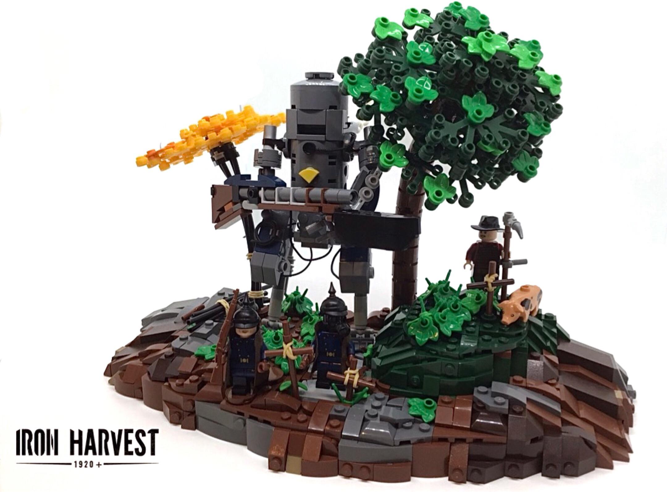 Iron Harvest 1920+ Saxony advance (read the comments!) r/lego