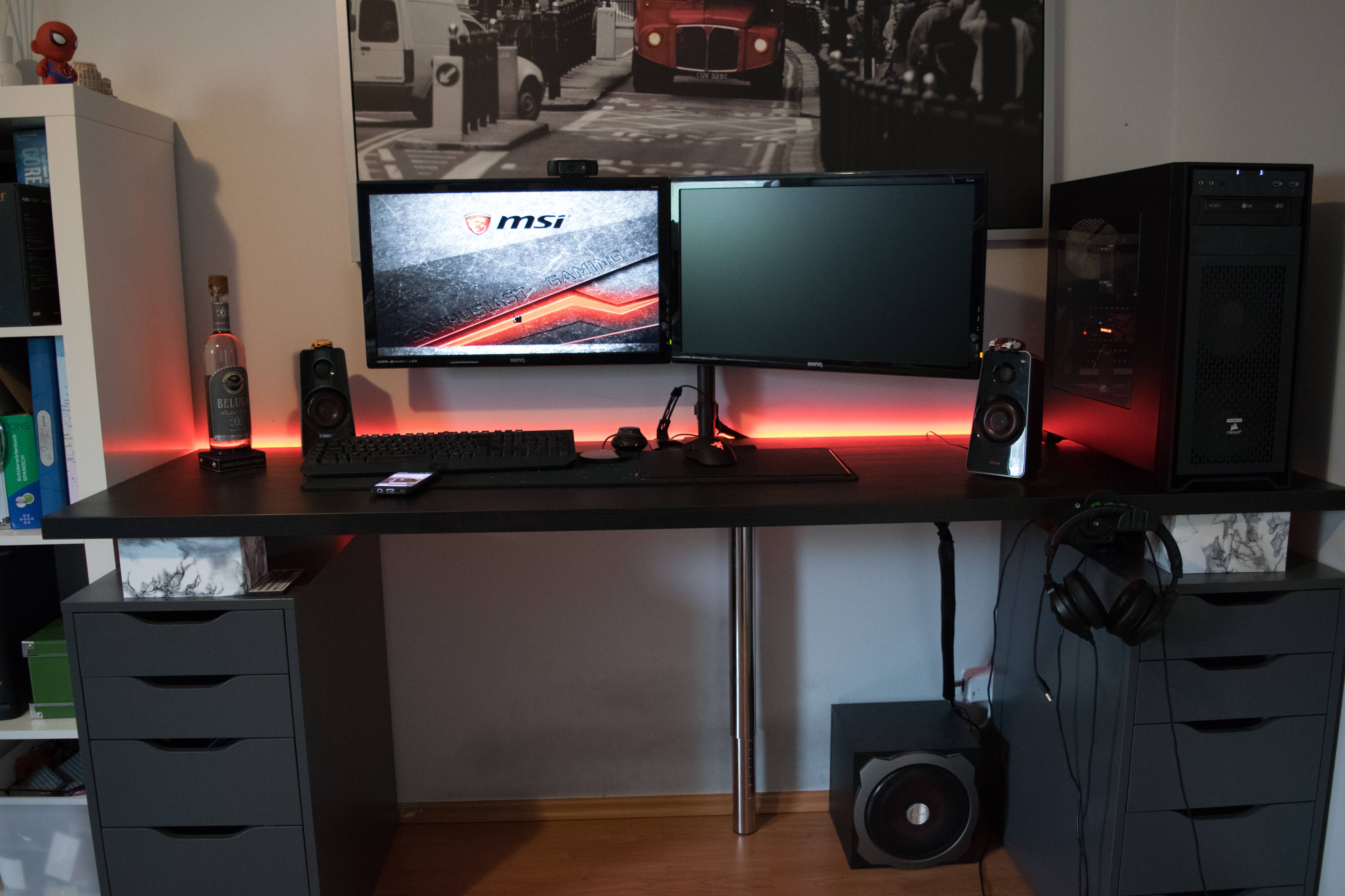 3rd Monitor and new Tabletop coming soon r/battlestations