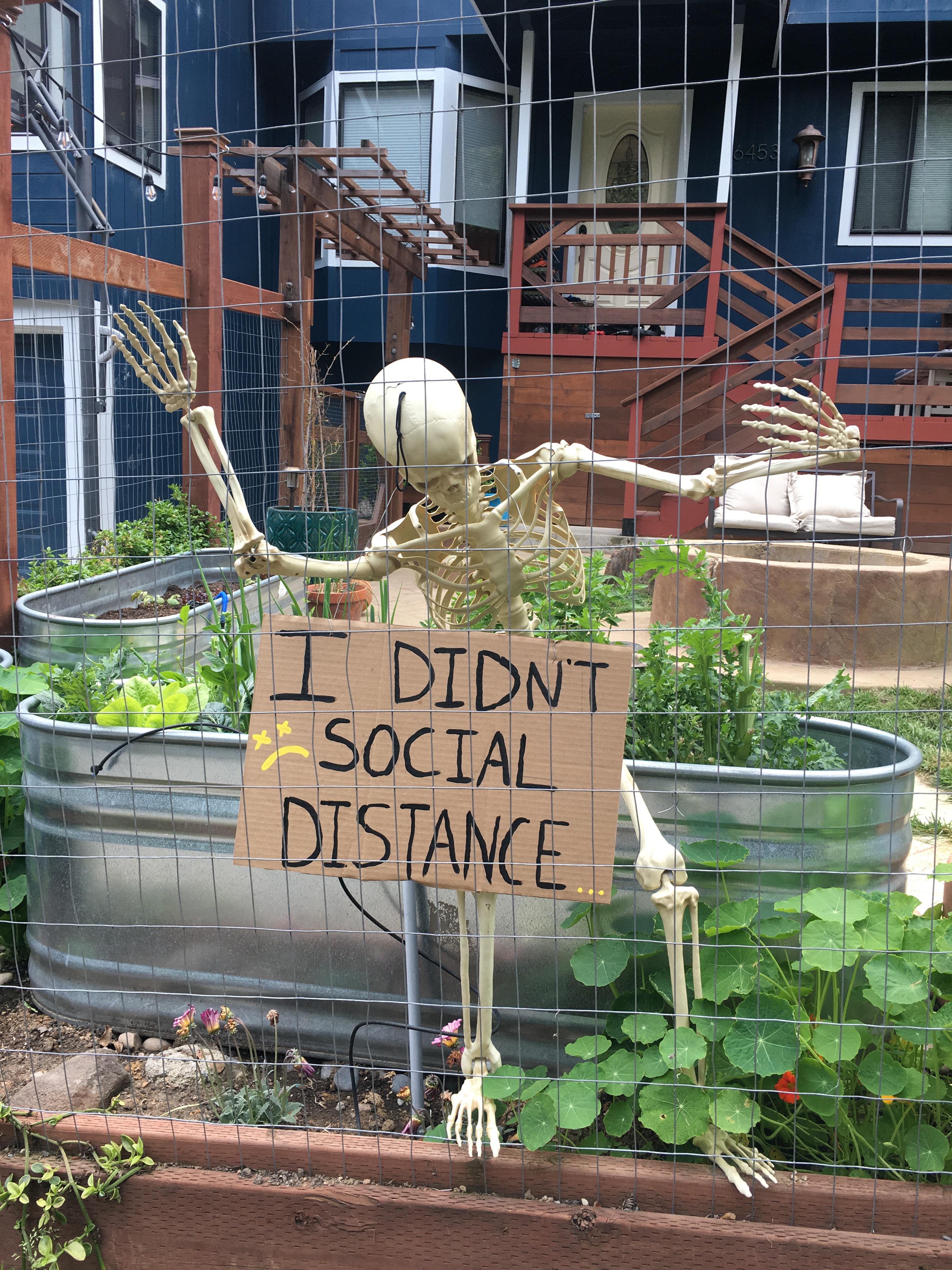 Seen this morning in the Oakland hills. Stay safe everyone! r/oakland